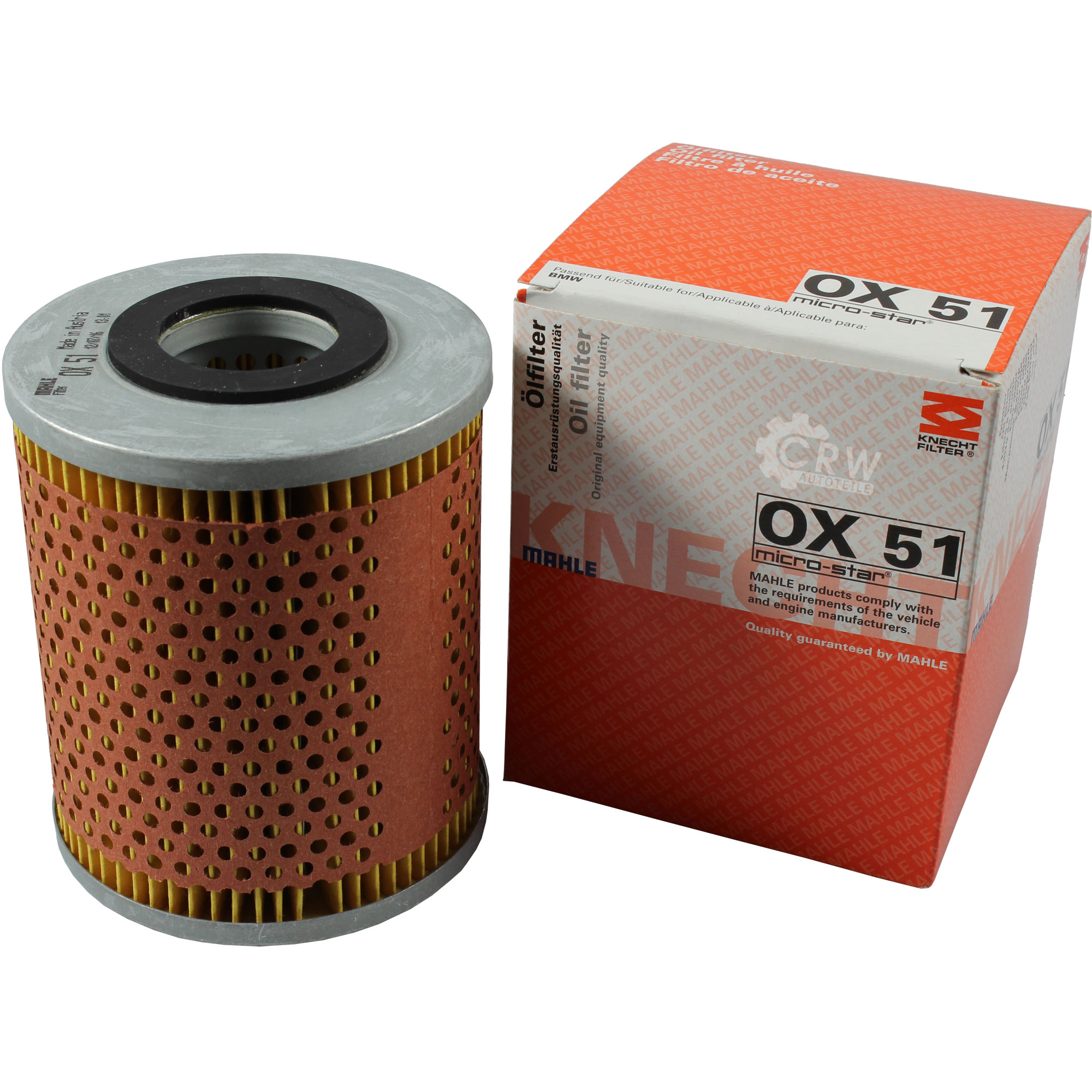 MAHLE / KNECHT Ölfilter OX 51 Oil Filter