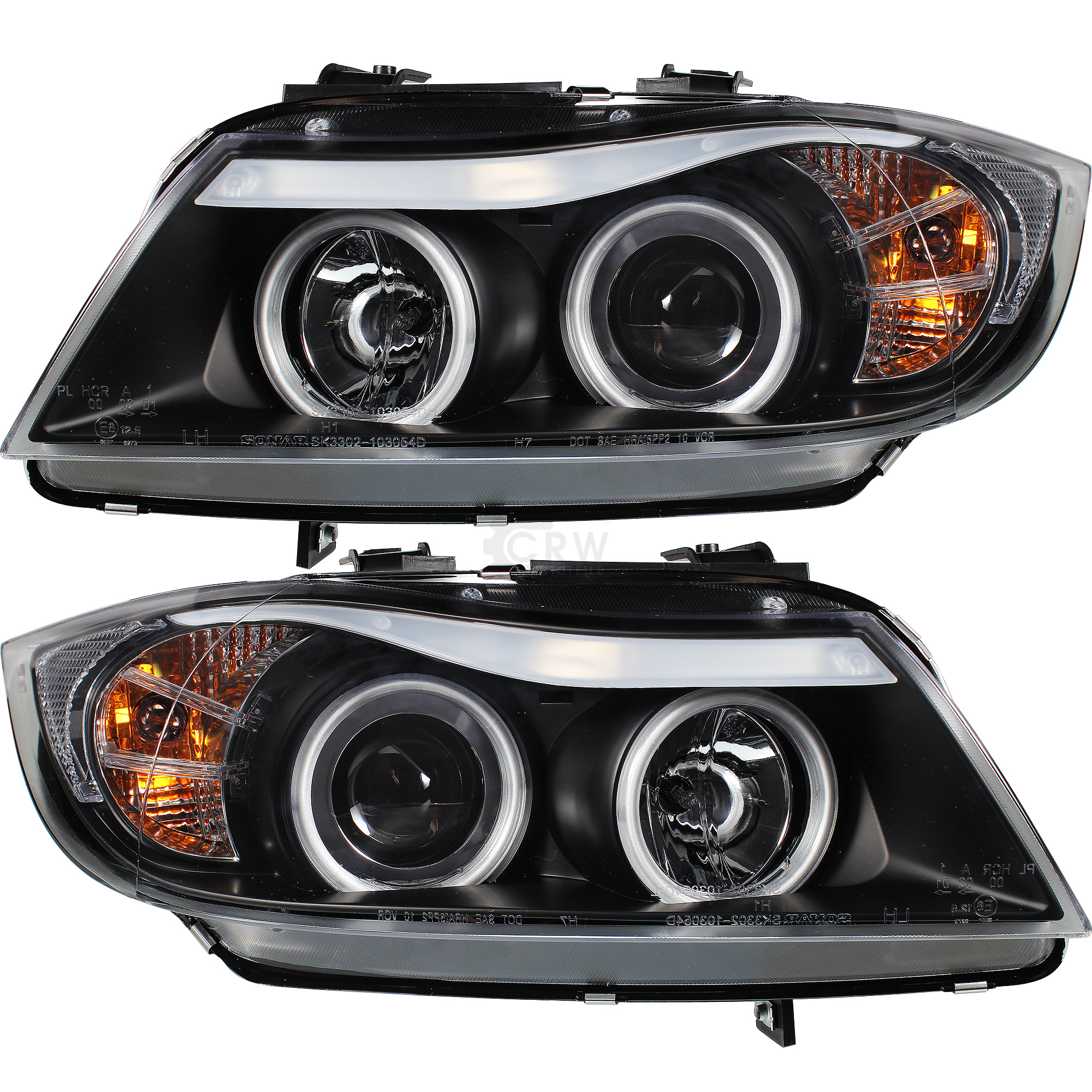Hauptscheinwerfer Satz H1/H7/PY21W links (Fahrerseite) und rechts für
