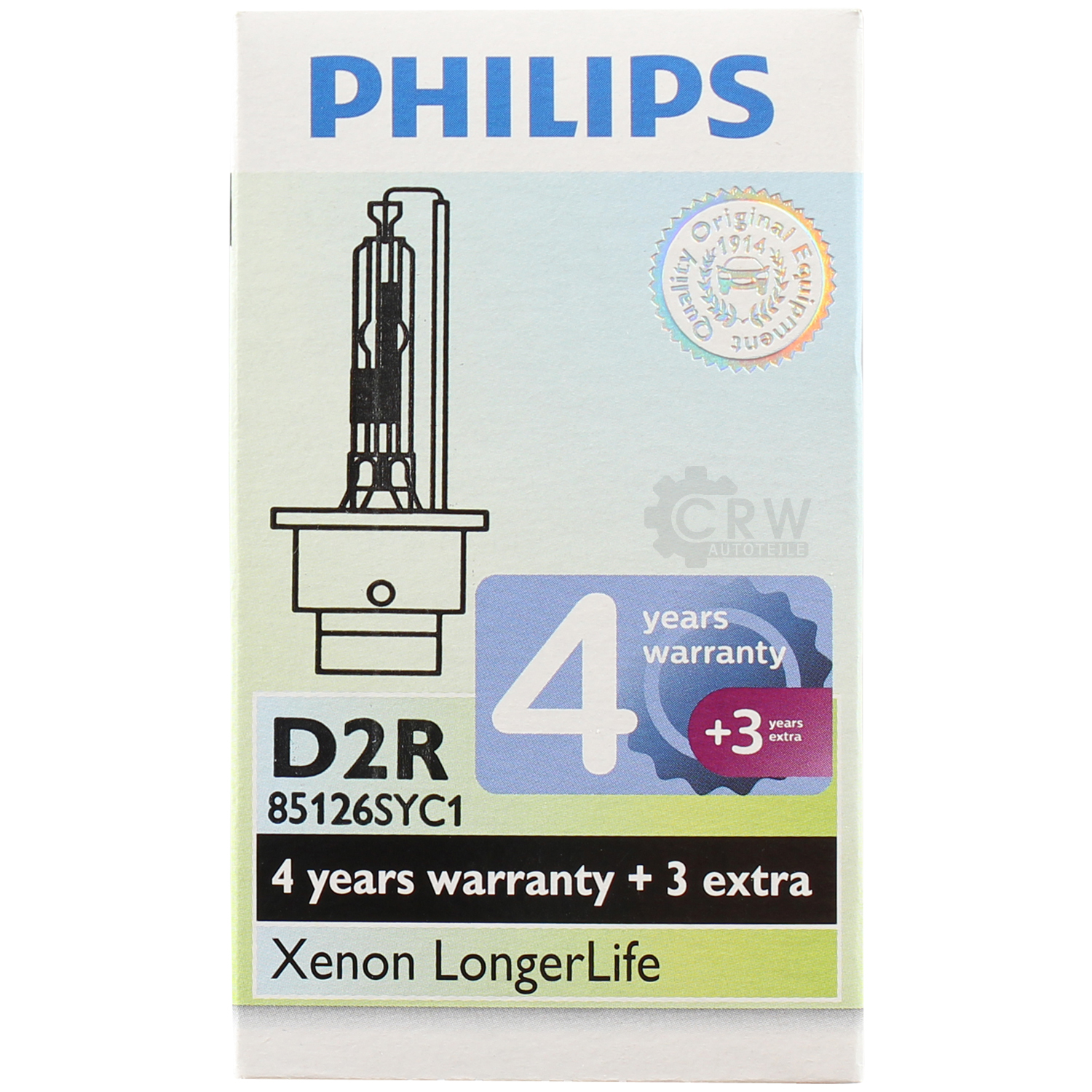 Philips D2R 35W LongerLife 4300K Xenon 1 Stück Brenner Xenonlampe Scheinwerfer