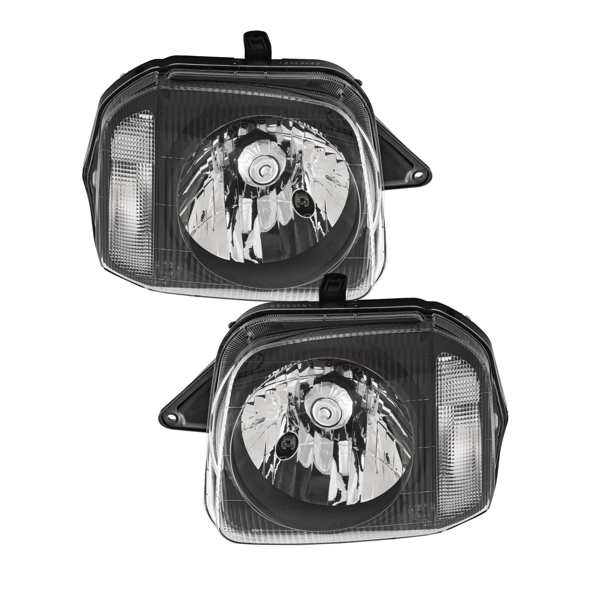 Halogen Scheinwerfer Set für SUZUKI JIMNY (FJ) Bj. 09.98-01.00 H4 BPT