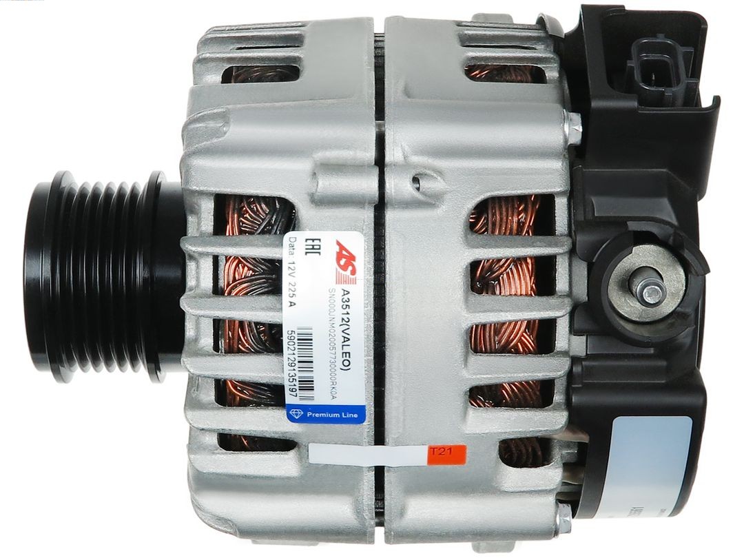 AS-PL Lichtmaschine Generator 225A 12V für Ford Mondeo V Turnier A3512(VALEO)