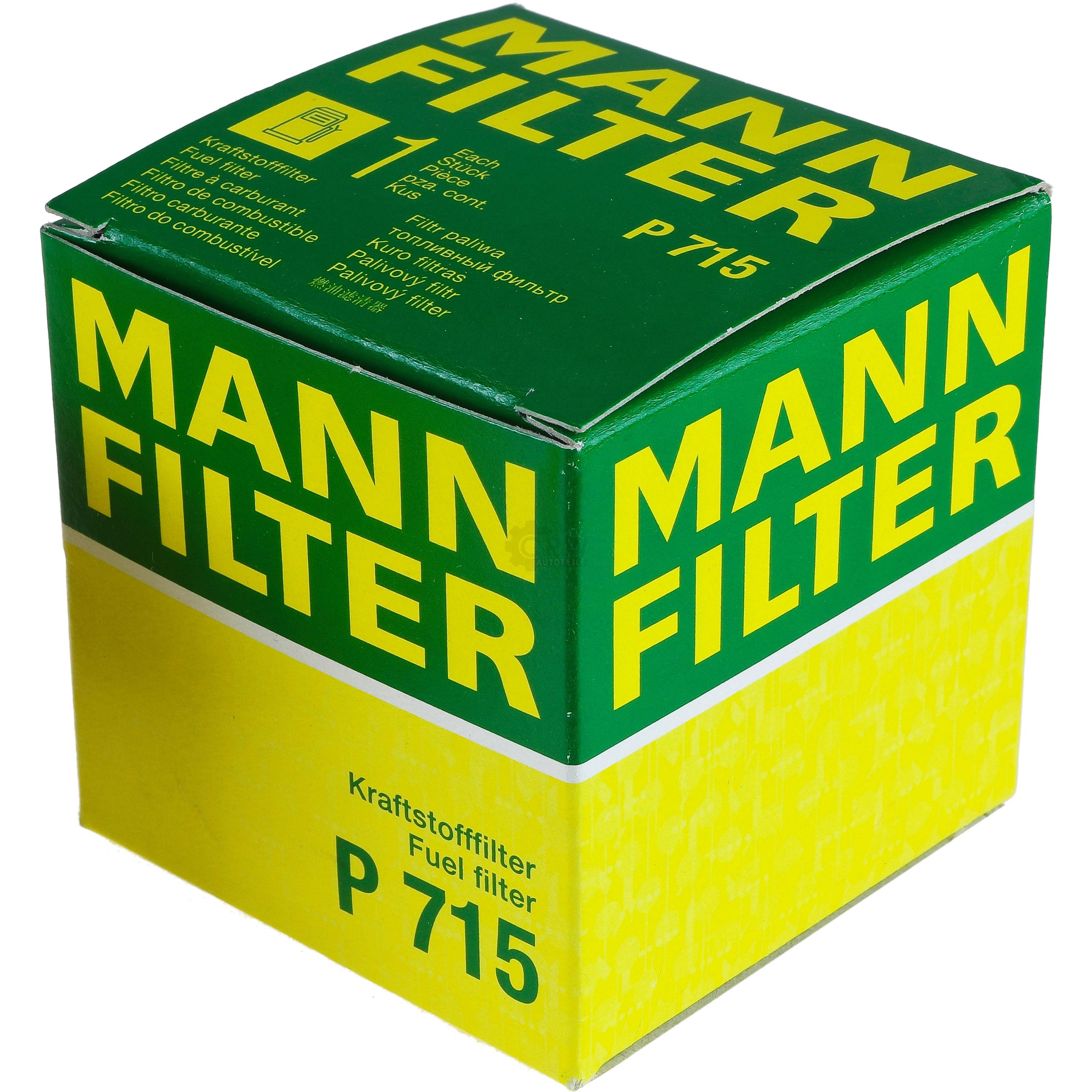 MANN-FILTER Kraftstofffilter P 715 Fuel Filter