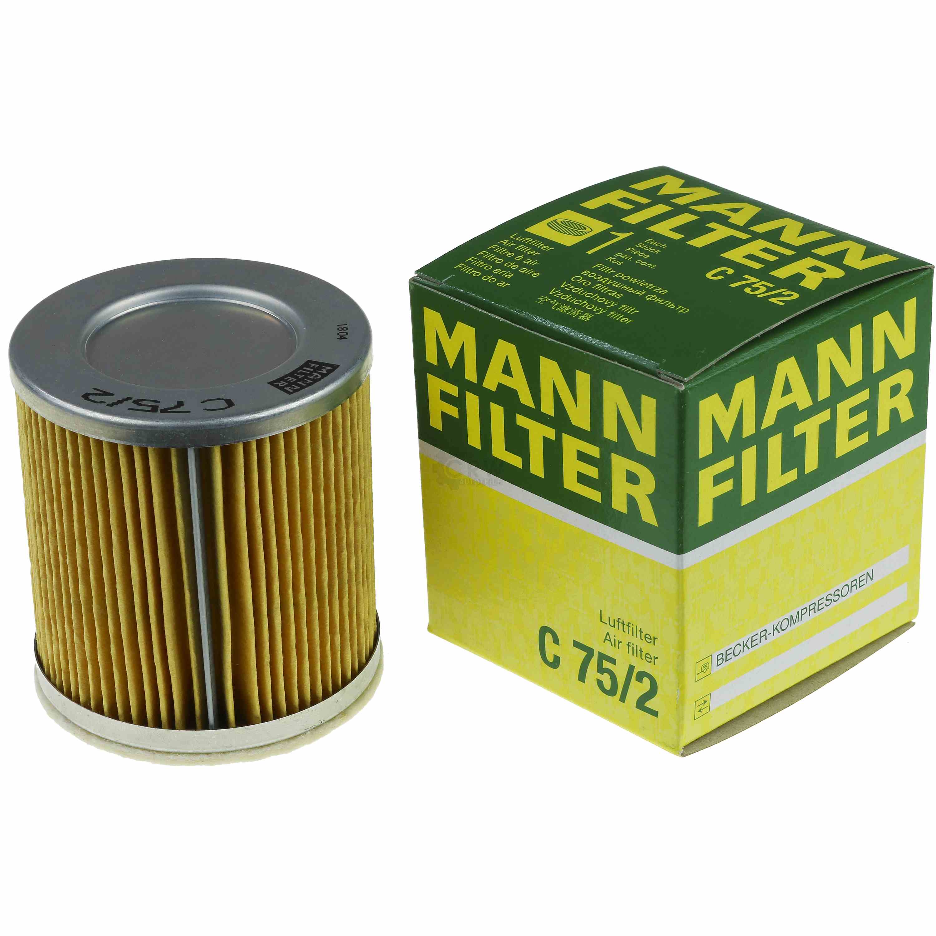 MANN-FILTER Luftfilter C 75/2