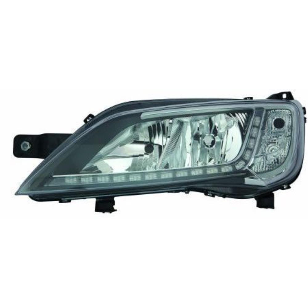 Scheinwerfer rechts LED chrom für Peugeot Boxer Kasten Bus Pritsche/Fahrgestell
