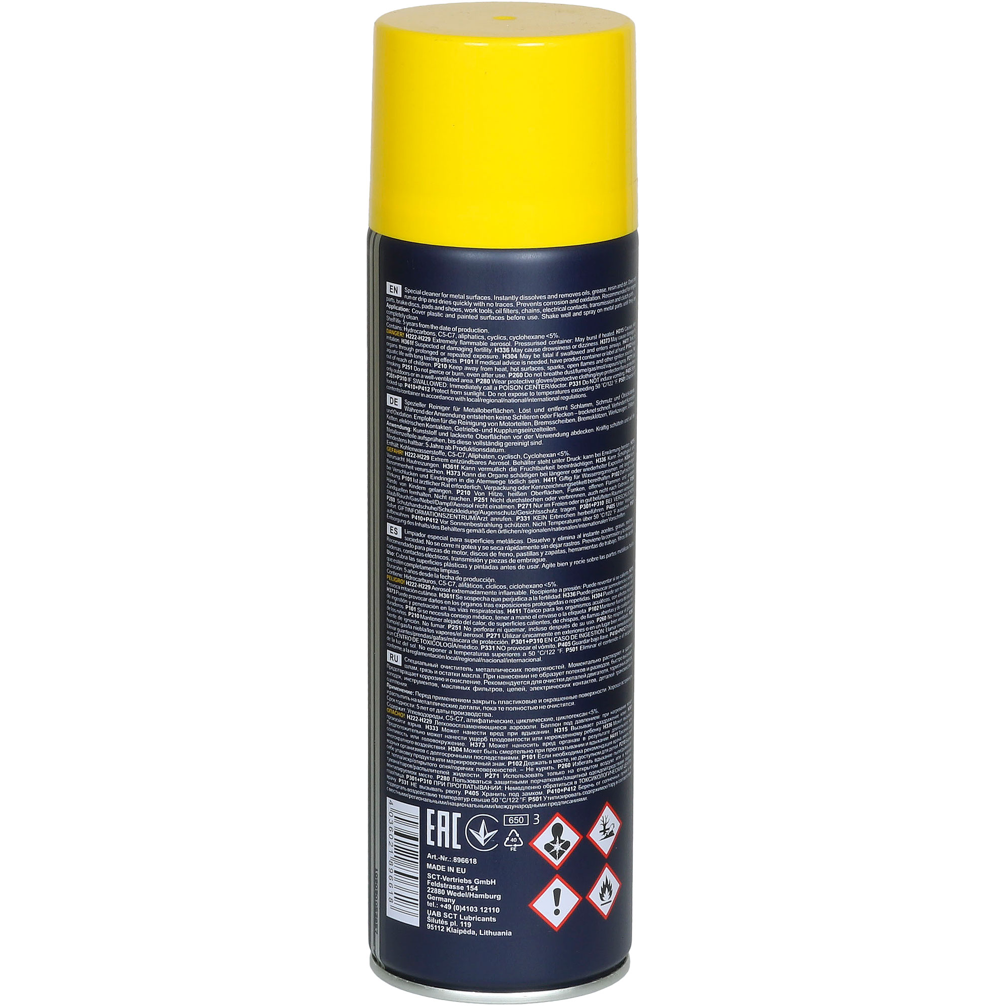 MANNOL 9670 Montage Cleaner 500ml Bremsenreiniger Entfetter Spray