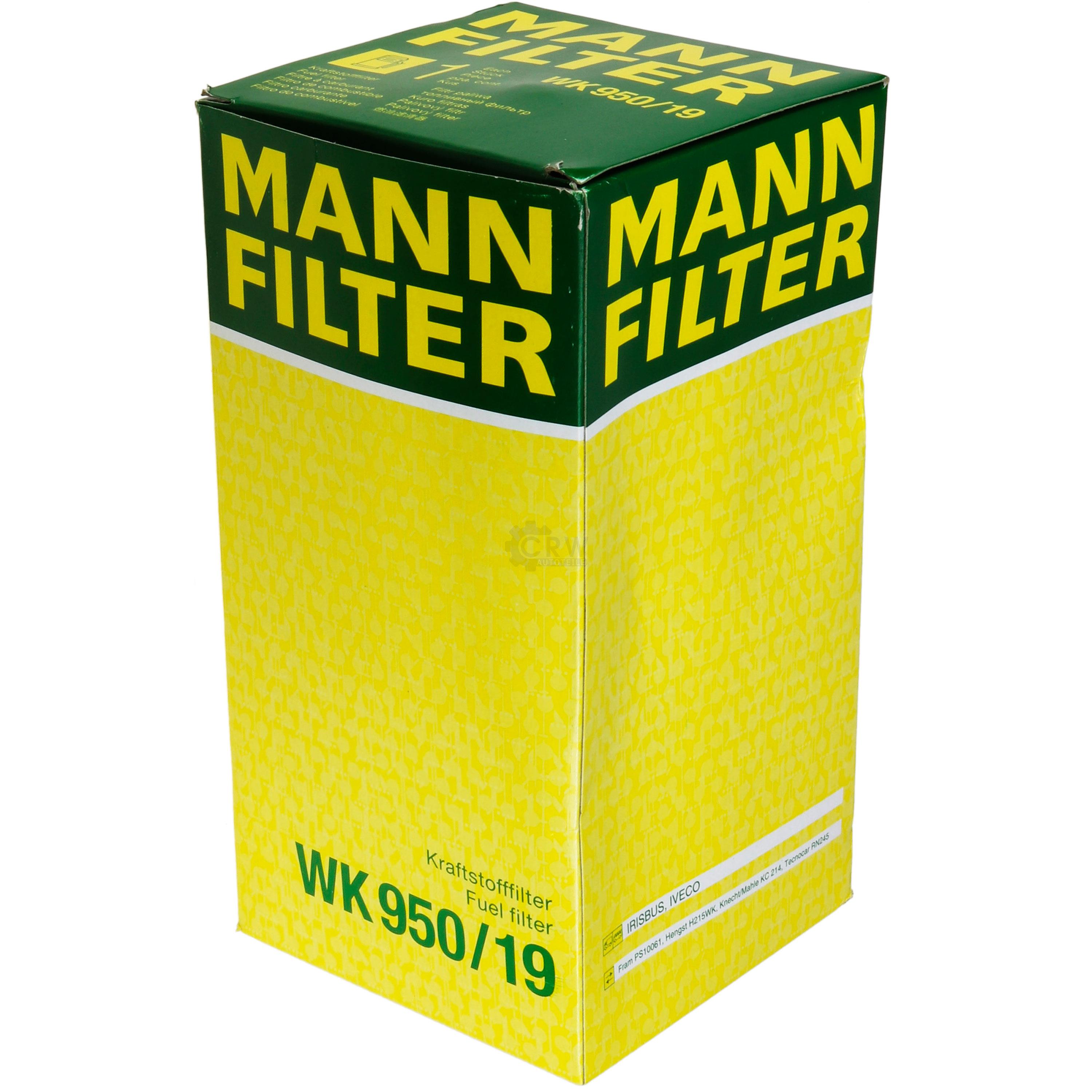 MANN-FILTER Kraftstofffilter WK 950/19 Fuel Filter