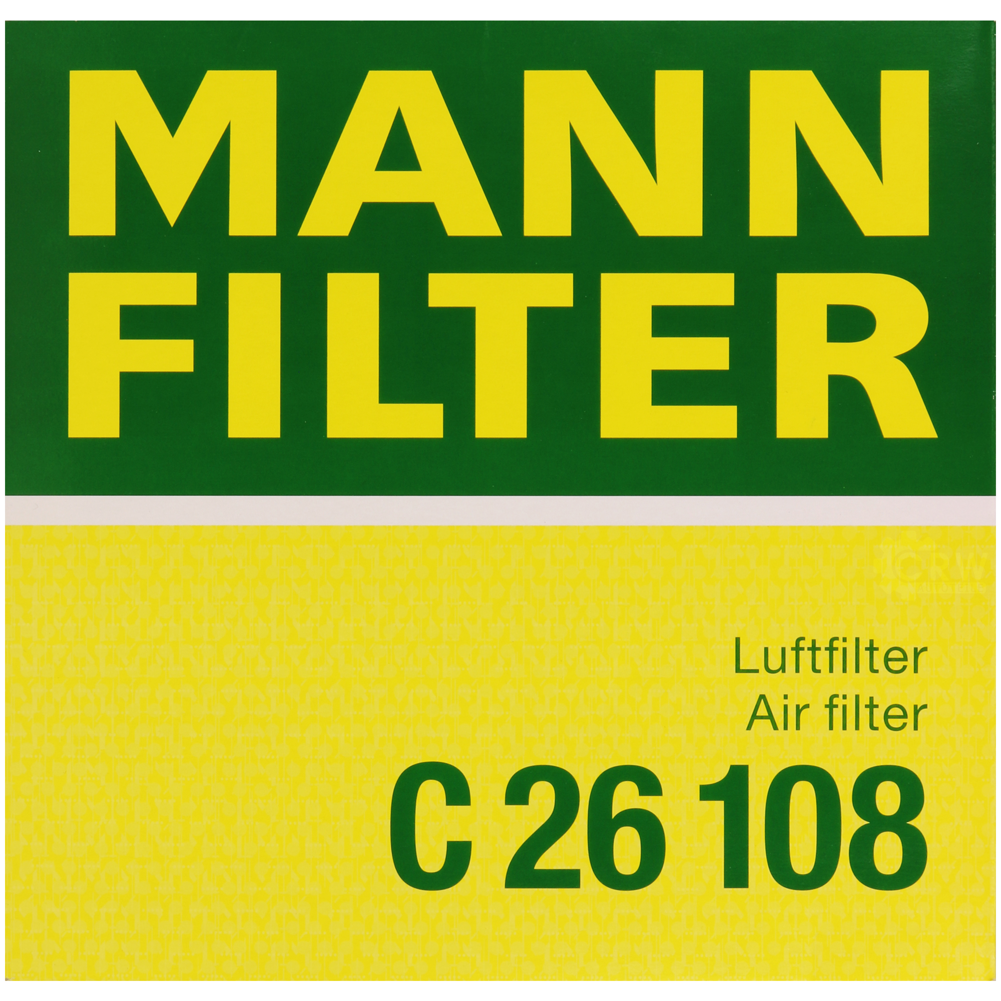 MANN-FILTER Luftfilter für Opel Astra J 1.4 P12 1.8 Chevrolet Orlando J309