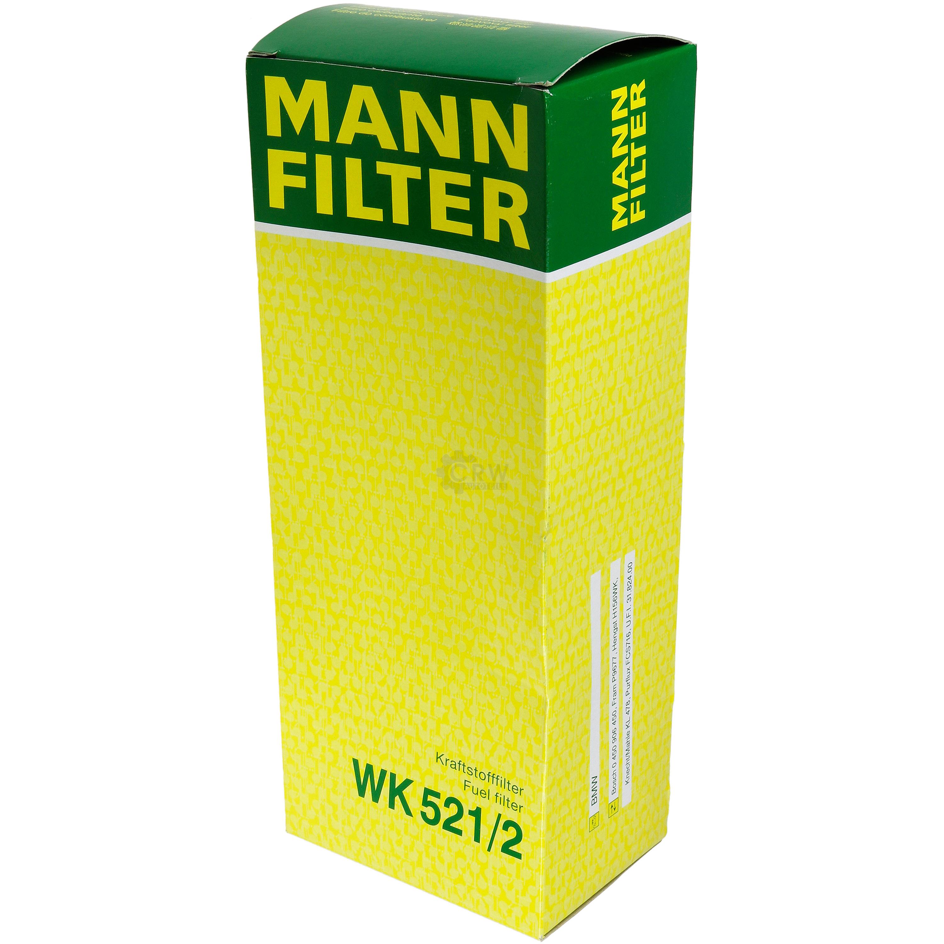 MANN-FILTER Kraftstofffilter WK 521/2 Fuel Filter