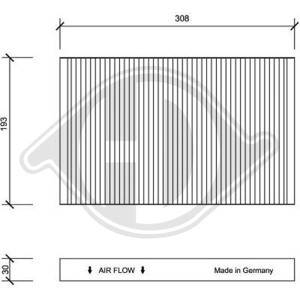 Filter Innenraumluft Innenraumfilter Aktivkohlefilter für Audi Allroad 4BH C5
