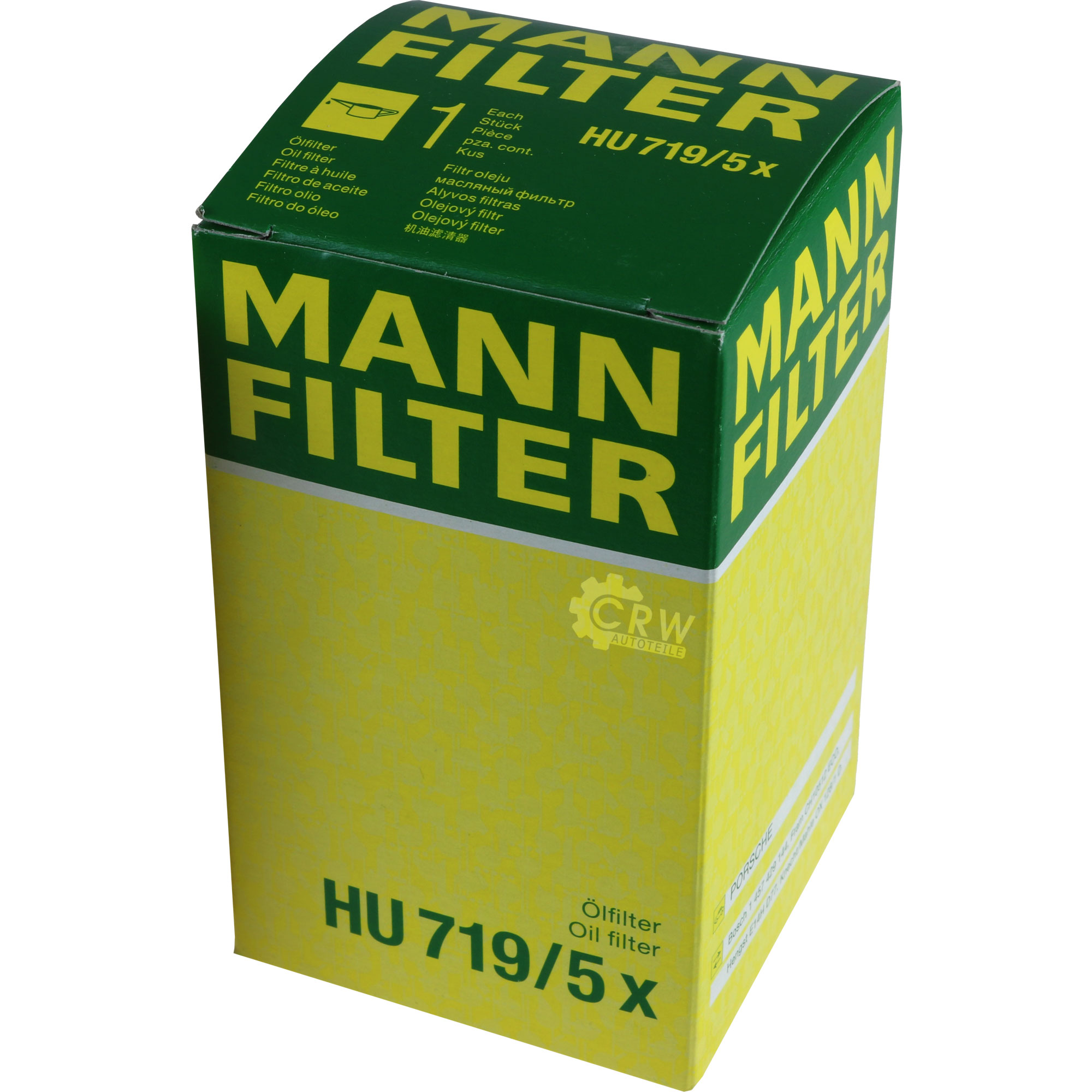 MANN-FILTER Ölfilter HU 719/5 x Oil Filter