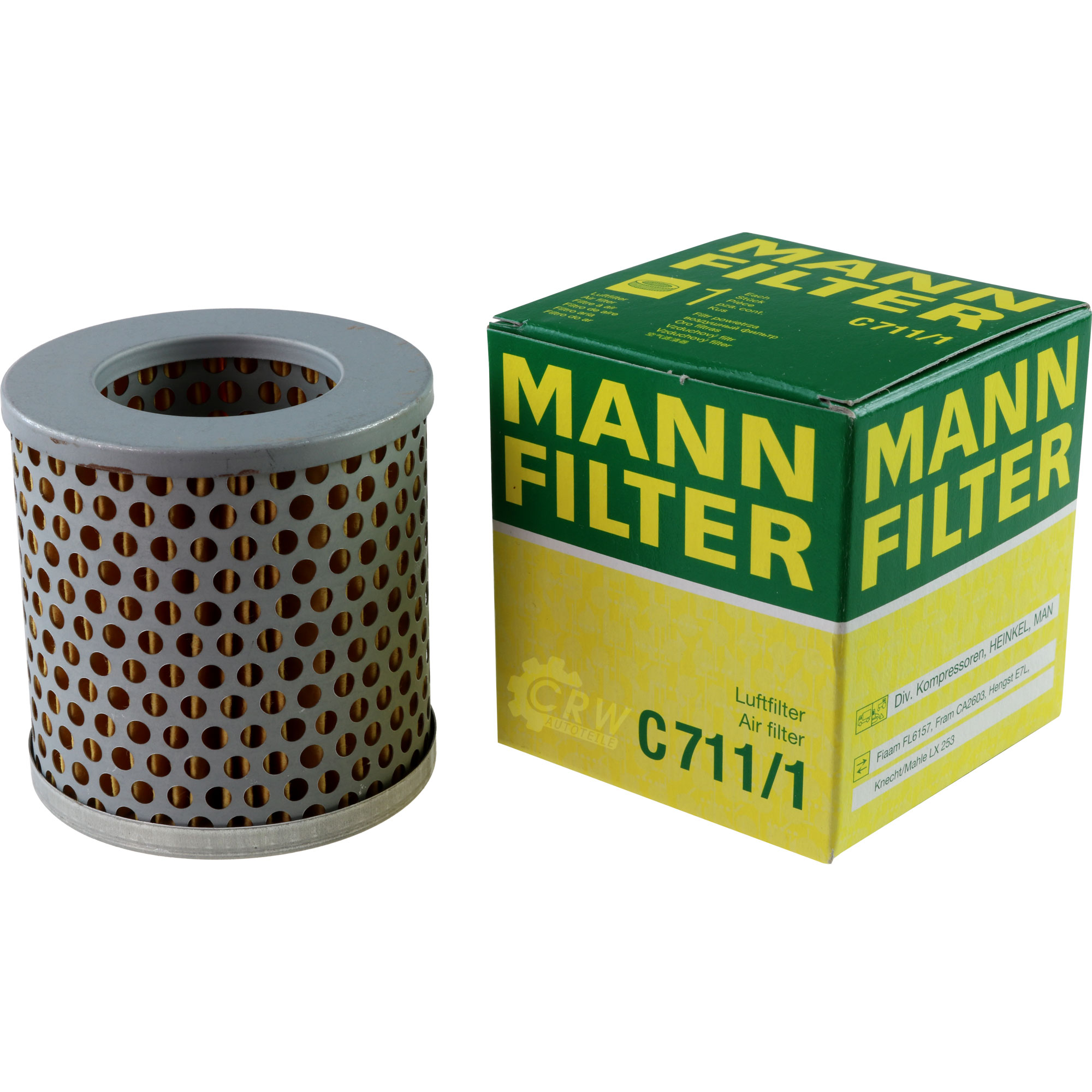 MANN-FILTER Luftfilter C 711/1