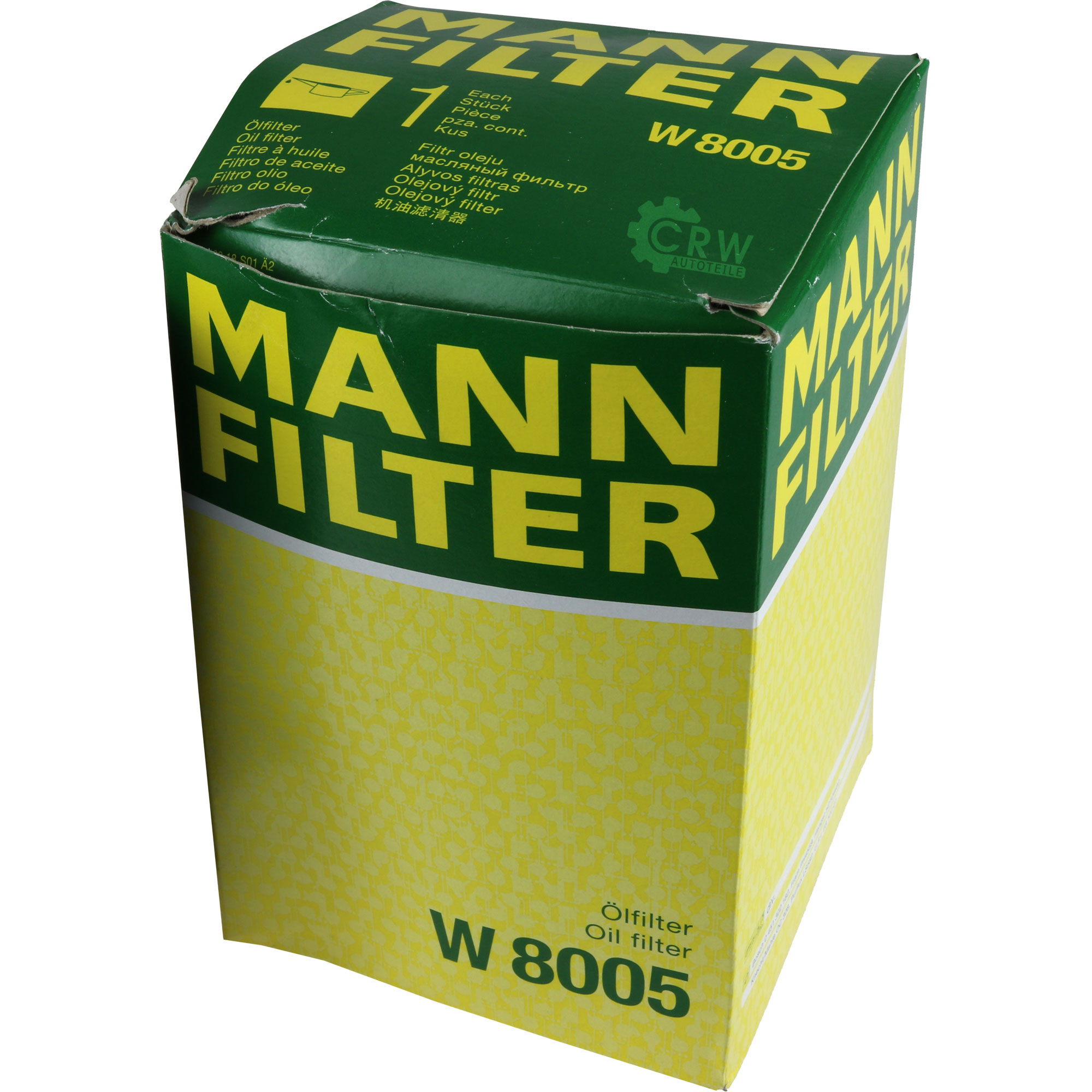 MANN-FILTER Ölfilter Oelfilter W 8005 Oil Filter