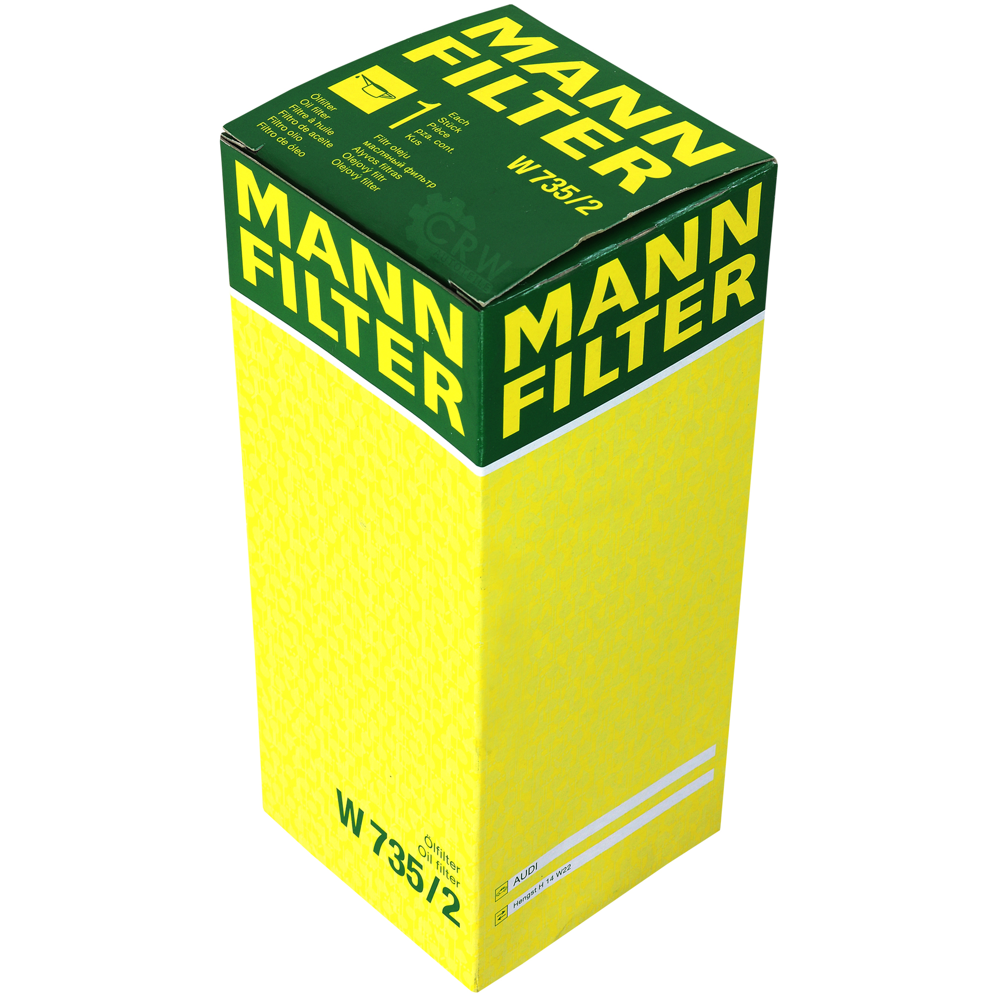 MANN-FILTER Ölfilter W 735/2 Oil Filter