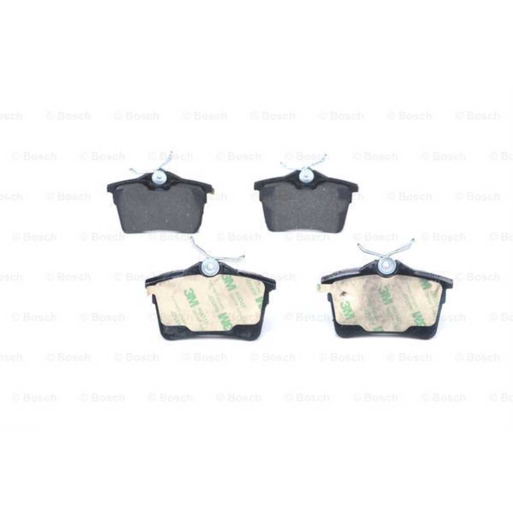 BOSCH Satz Bremsbeläge + Bremsscheiben Voll hinten für Citroën Berlingo B9