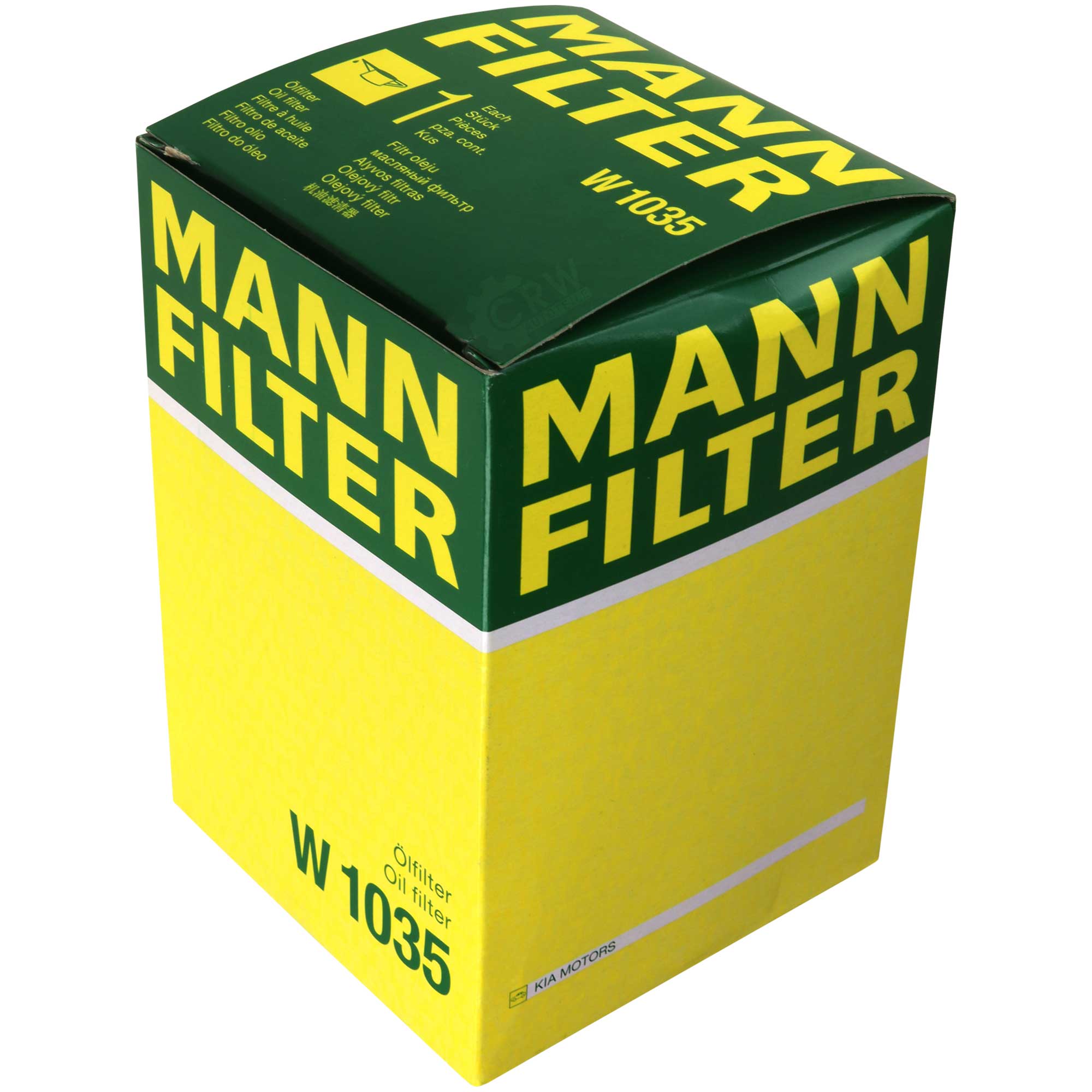 MANN-FILTER Ölfilter W 1035 Oil Filter