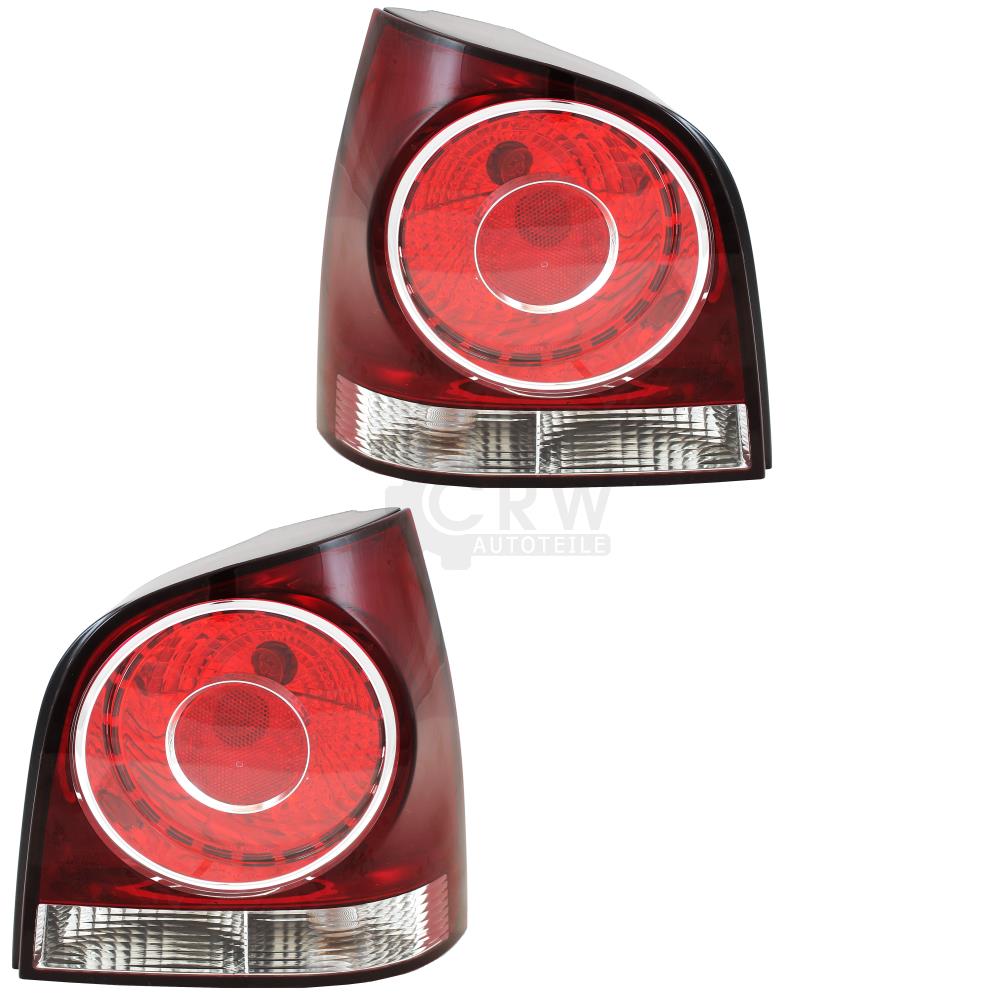 Rückleuchten Heckleuchten Set (rechts & links) rot für VW Polo 9N 9N3 Bj. 05-09
