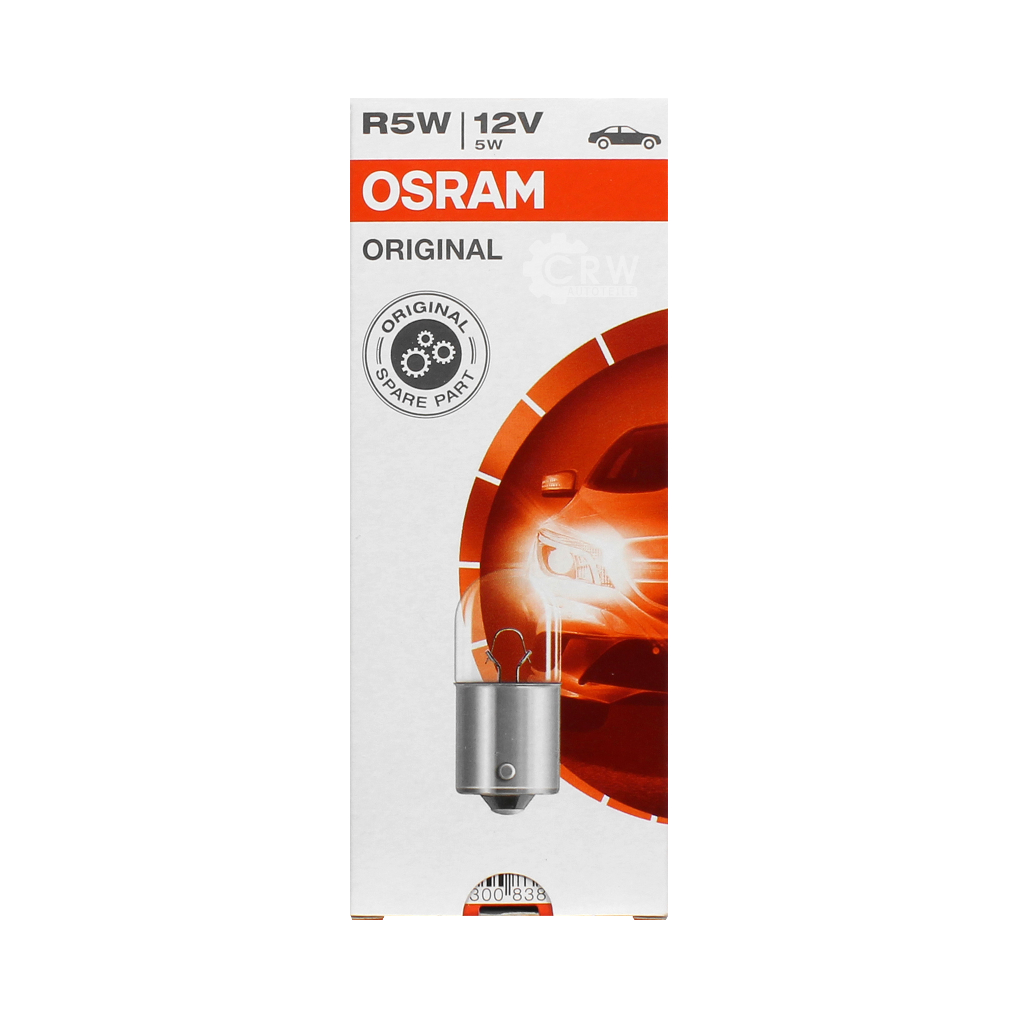 OSRAM Line Spare Parts R5W 12V 5W Sockel BA15s 10 Stück