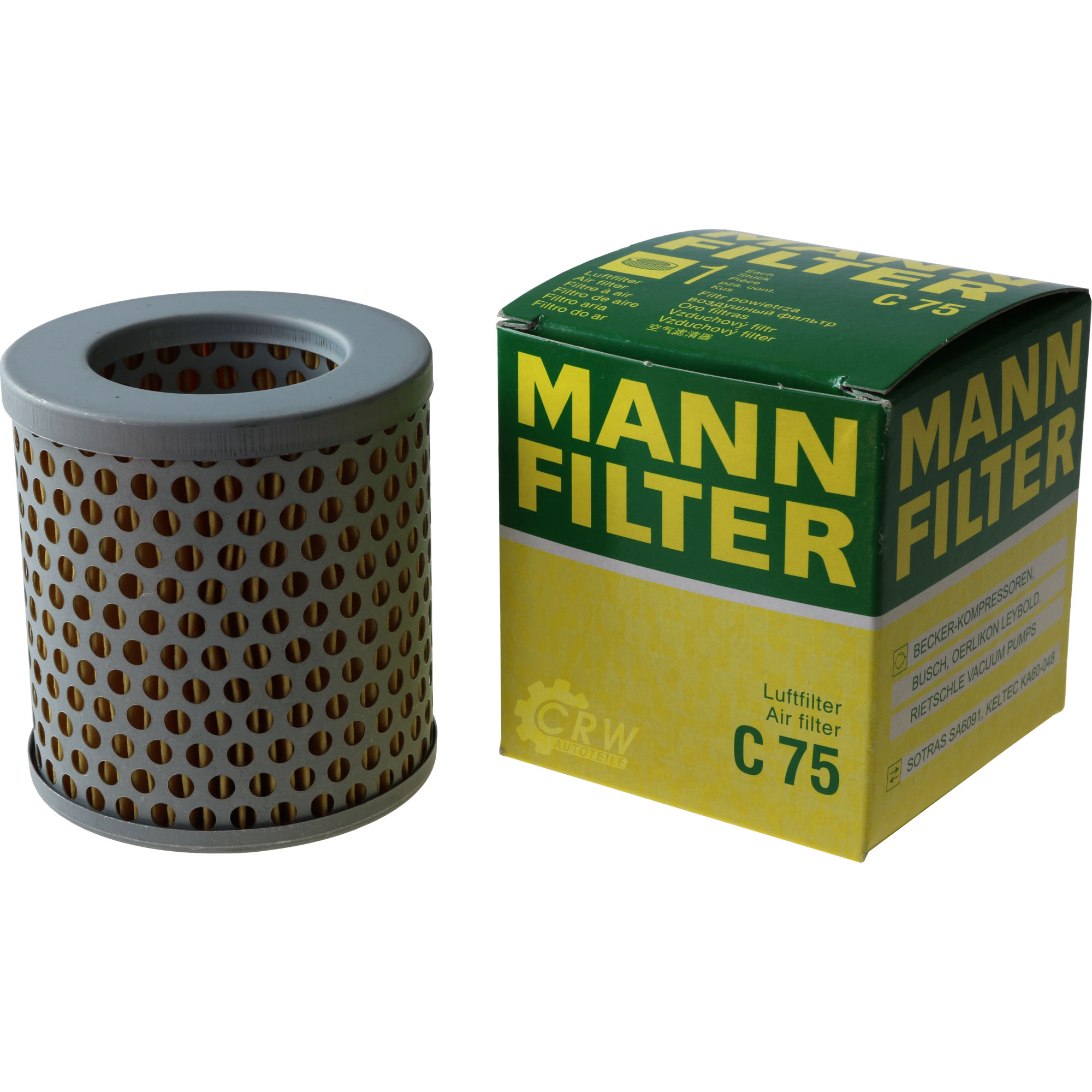 MANN-FILTER Luftfilter C 75