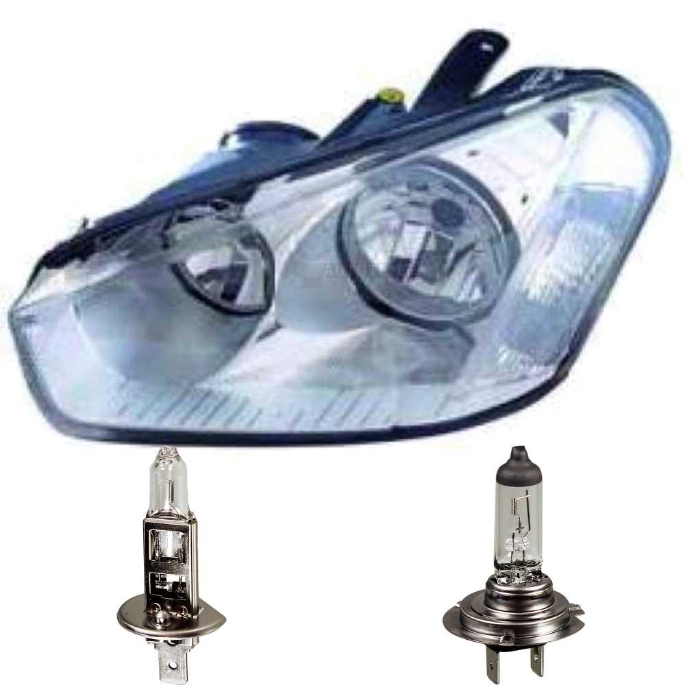 Scheinwerfer links für Ford Focus C-MAX Bj. 07-10 Facelift H7+H1 inkl. Lampen