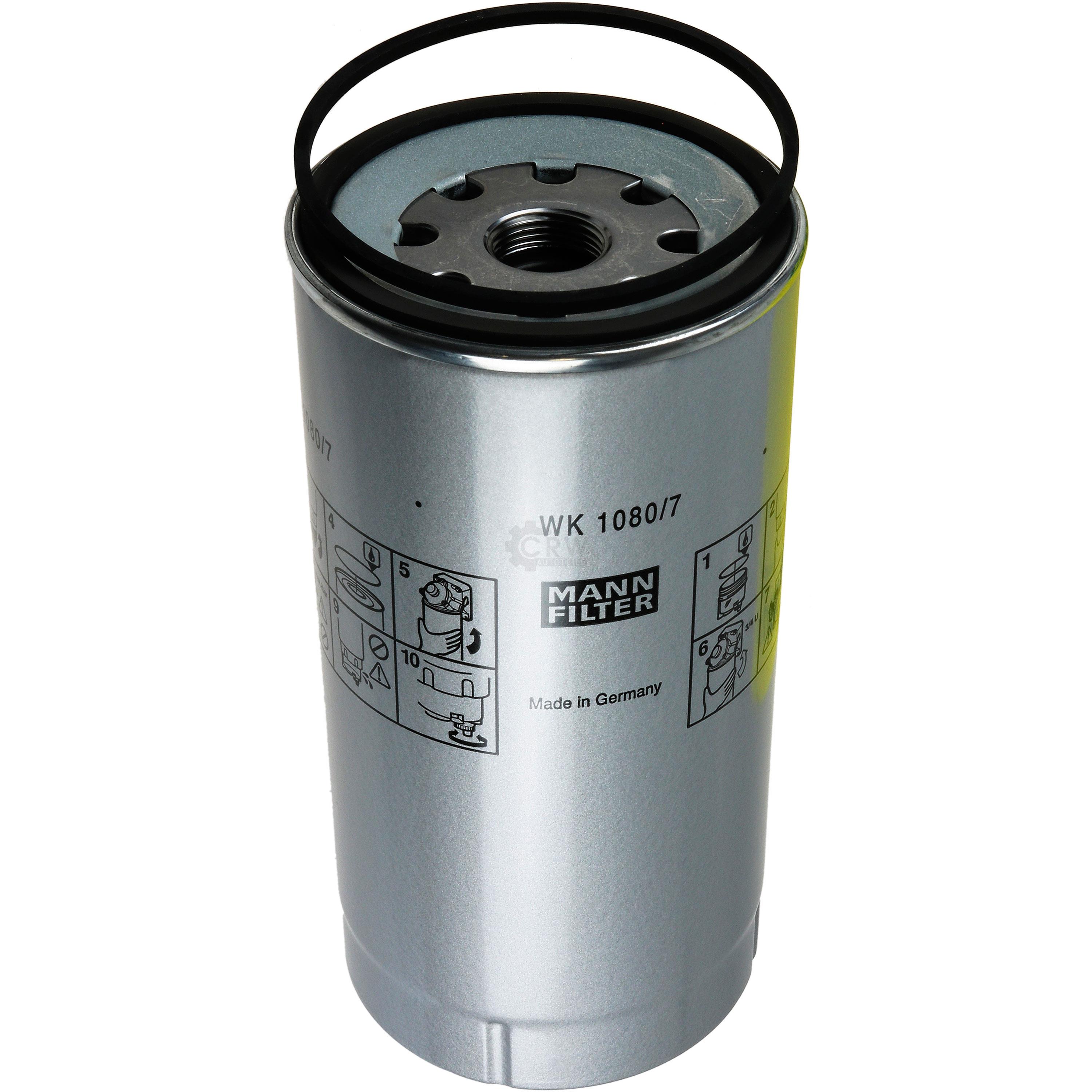 MANN-FILTER Kraftstofffilter WK 1080/7 x Fuel Filter
