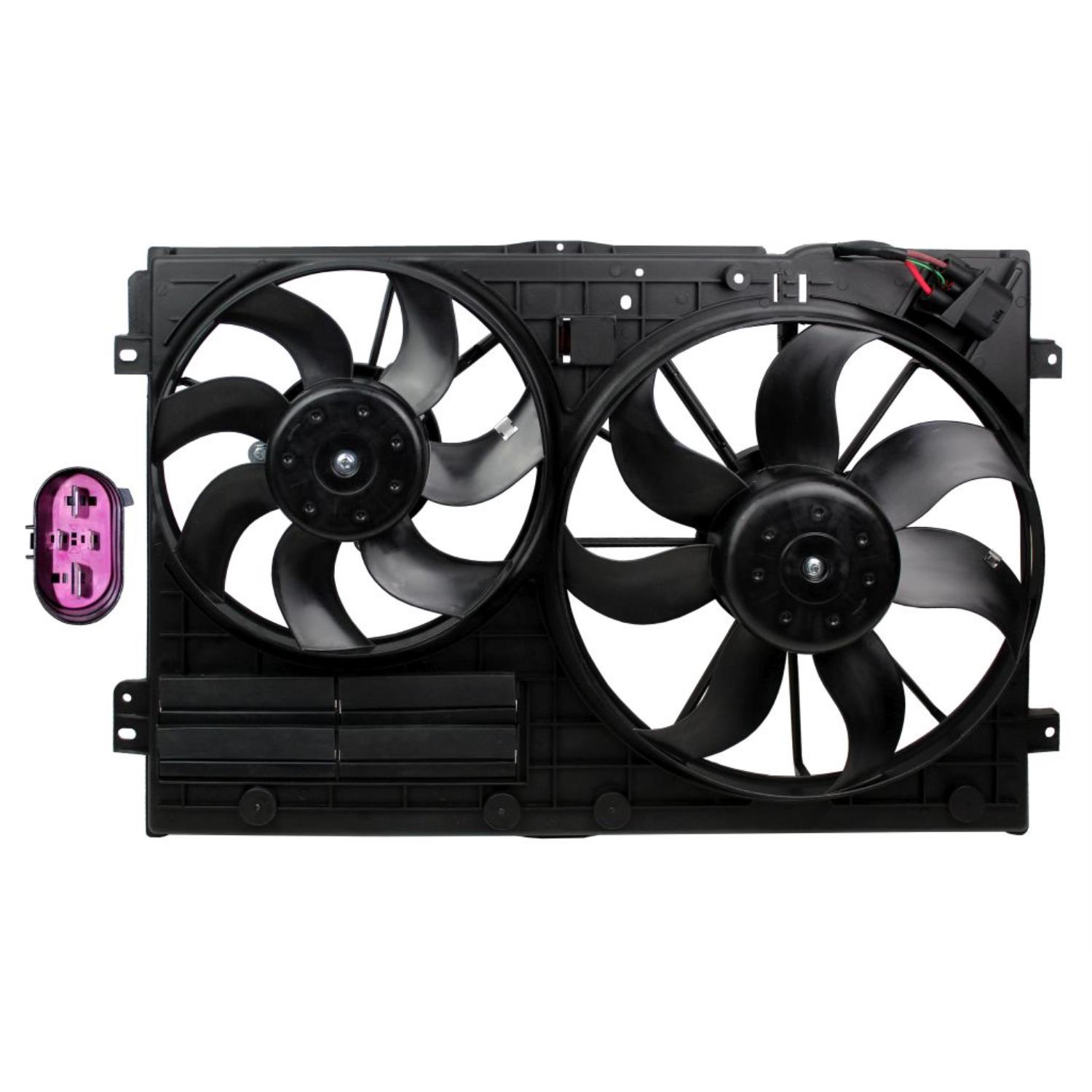 Lüfter Motorkühlung ABAKUS für Audi A3 Sportback 8PA 8P1
