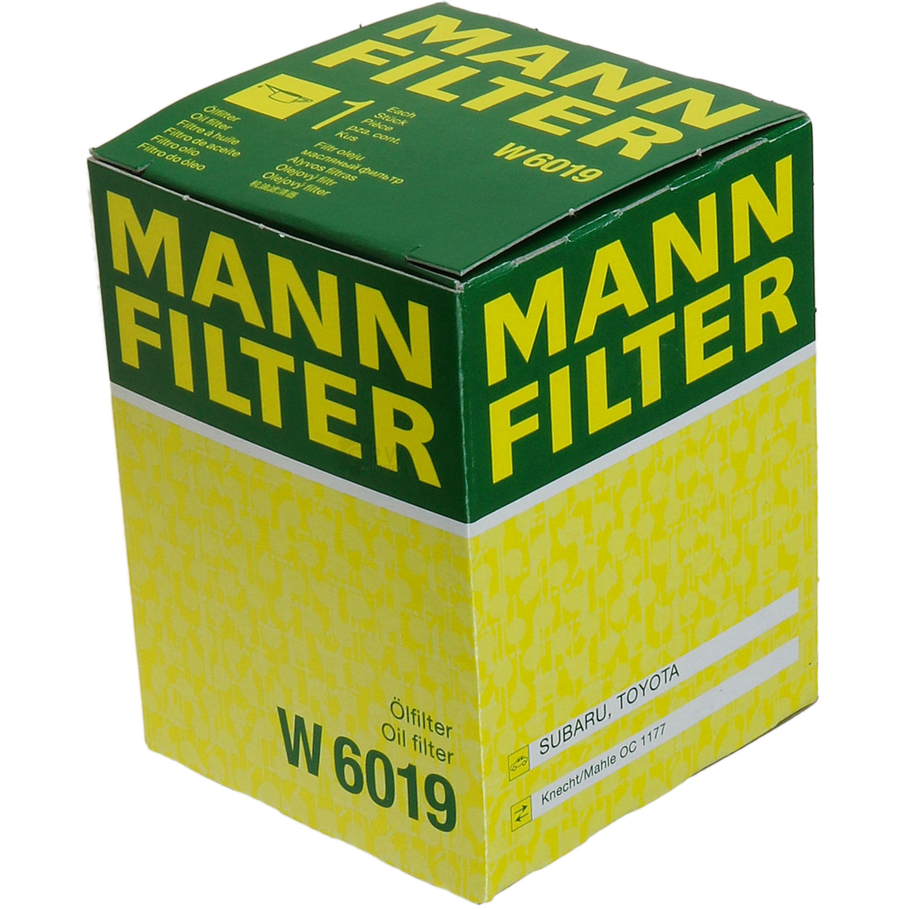 MANN-FILTER Ölfilter W 6019 Oil Filter
