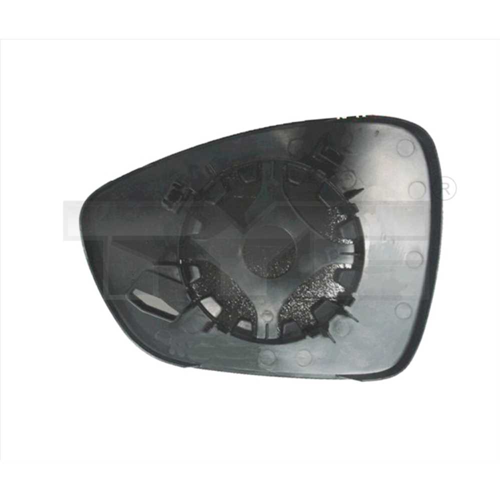 TYC Spiegelglas Außenspiegel rechts für Citroën C3 II SC_ C4 B7 LC_ DS DS3