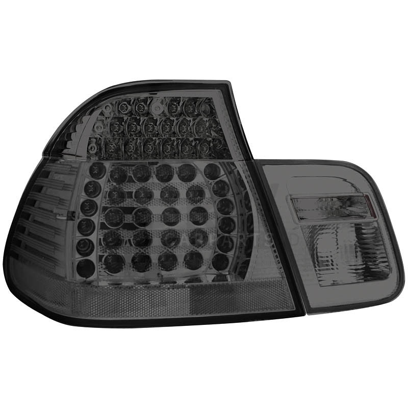 LED 2 x Rückleuchten für BMW E46 Lim. 98-01 smoke 4-teilig 6RD