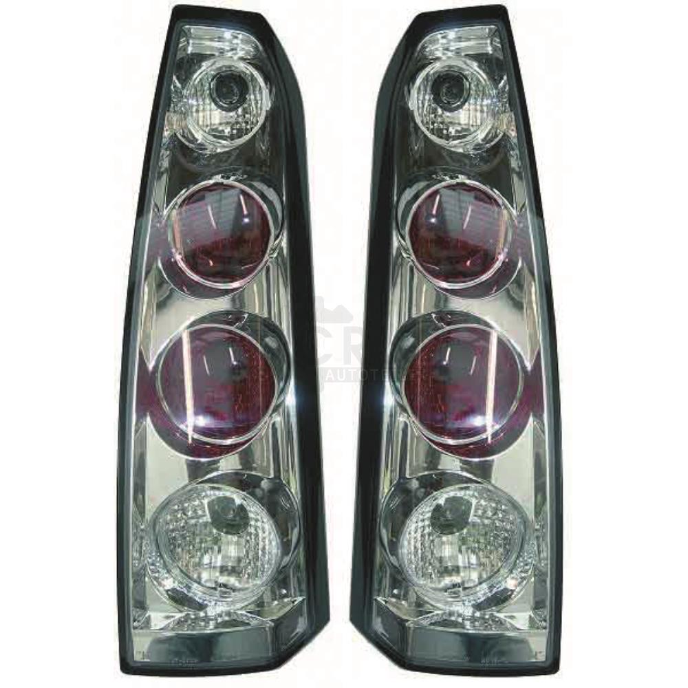 Heckleuchtensatz rechts und links chrom passend für Opel