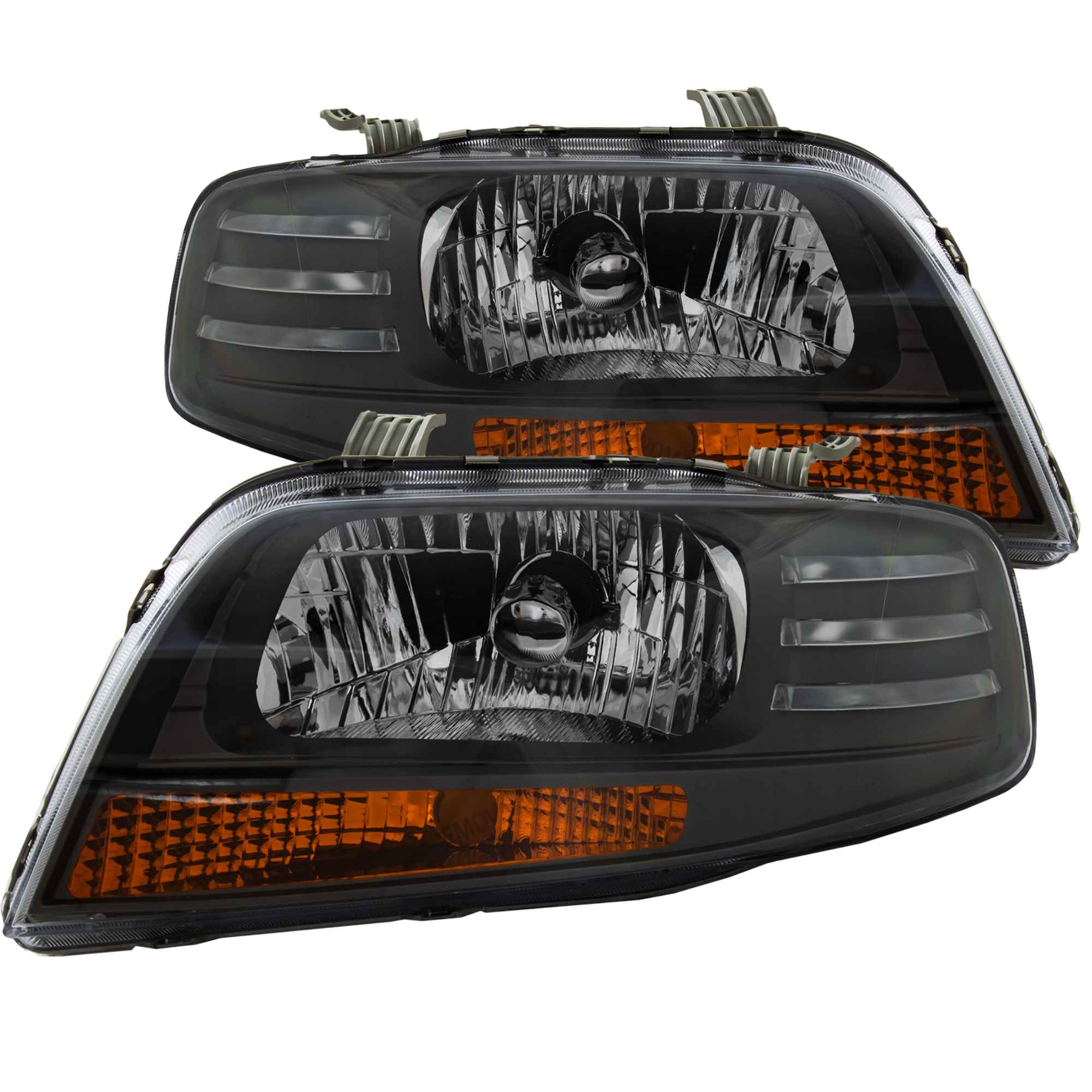 Scheinwerfer Set für Chevrolet Kalos Bj. 07-08 H4 Frontscheinwerfer 265