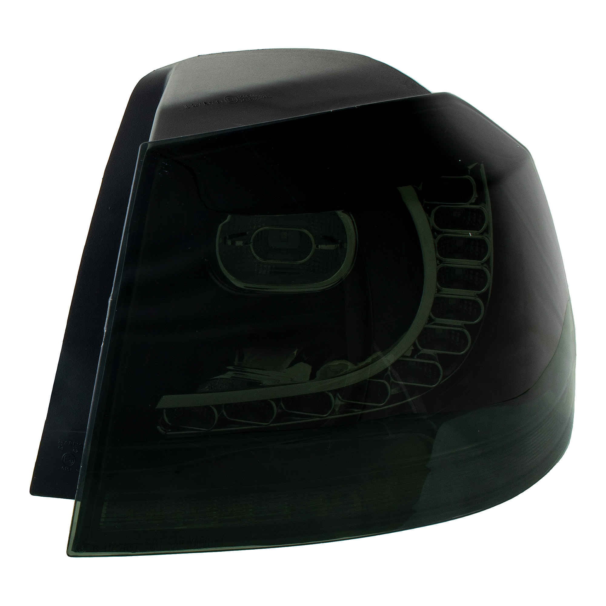 LED Rückleuchten dynamisch Blinker für VW Golf 6 Bj.08-13 Klarglas smoke schwarz