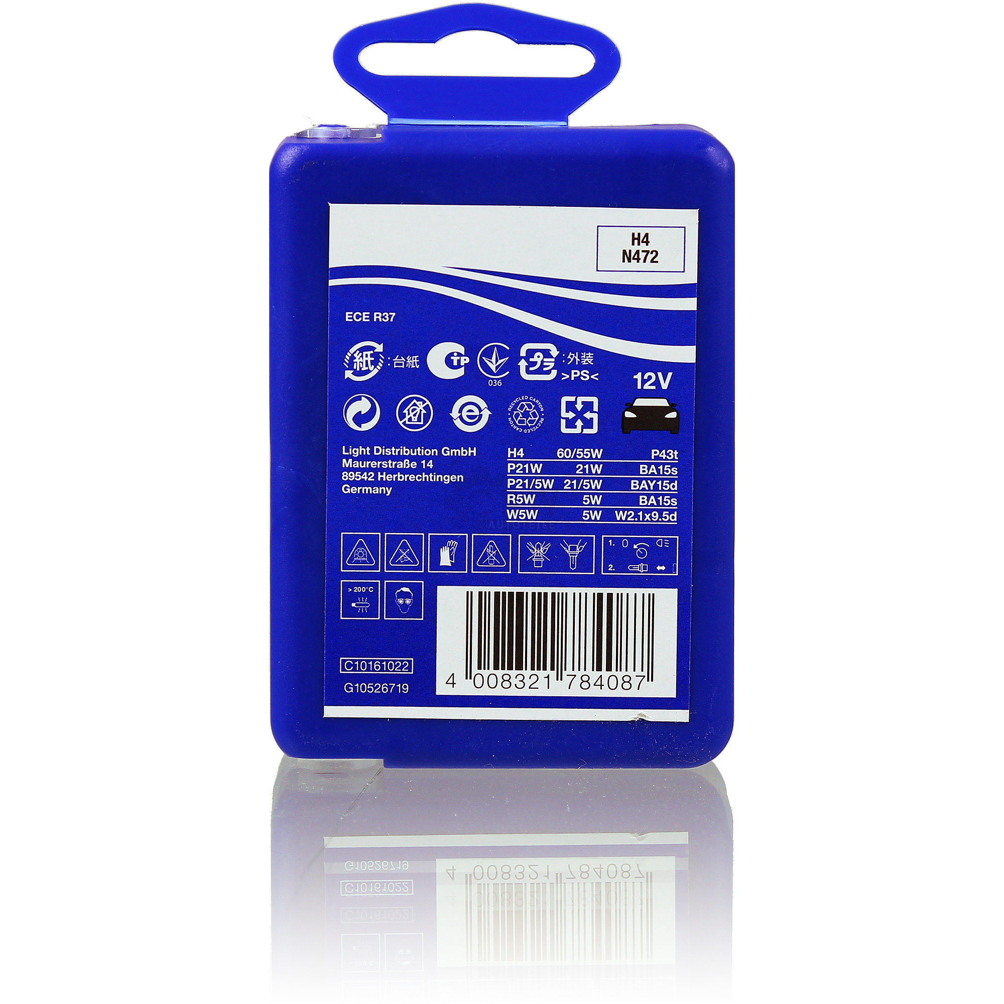 NEOLUX Ersatzlampen  Box N472KIT  H4+P21W+P21/5W+R5W+W5W