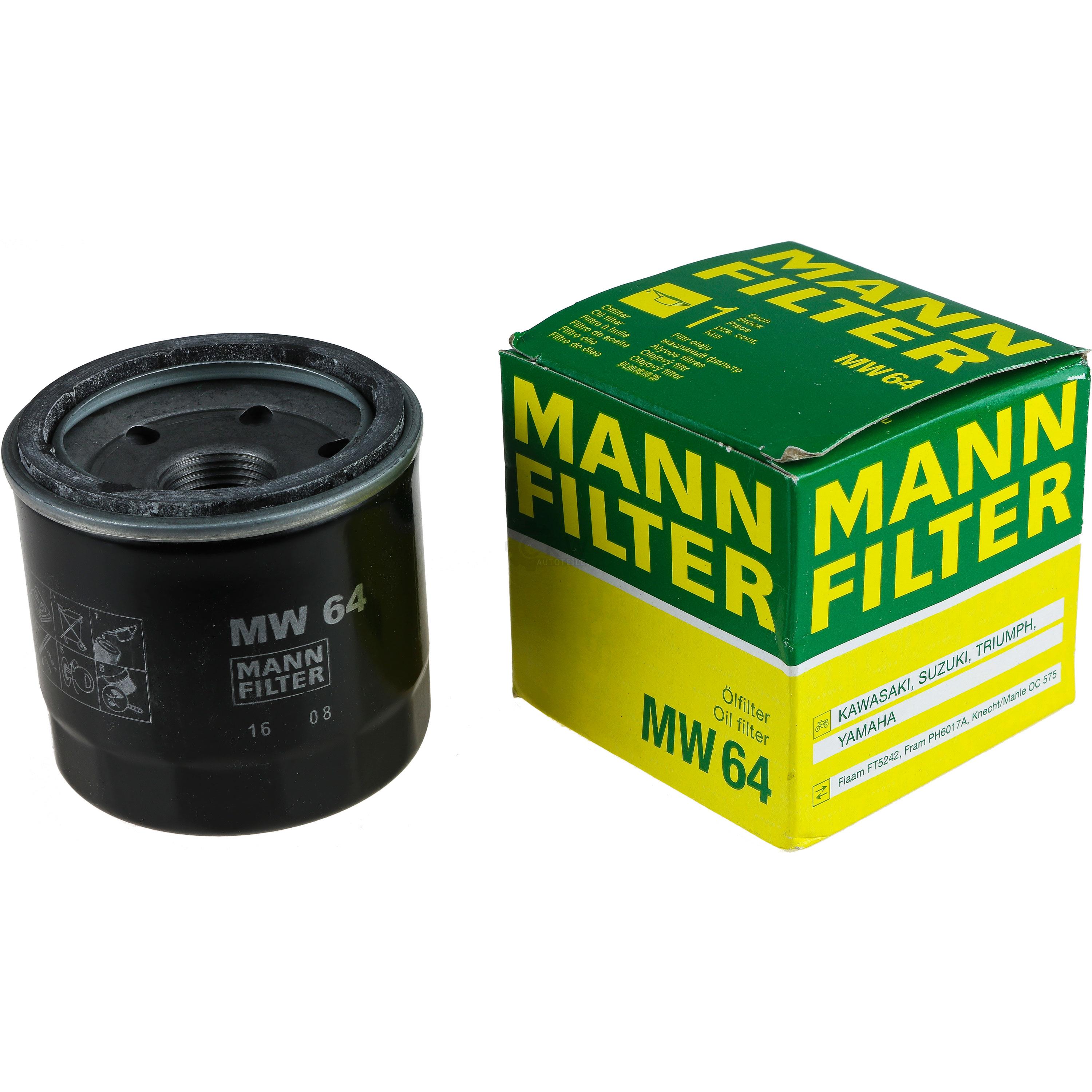 MANN-FILTER Ölfilter MW 64 Oil Filter
