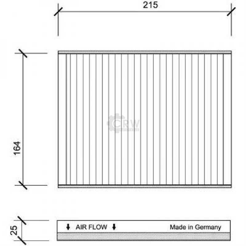 Filter Innenraumfilter Pollenfilter für Fiat Punto 188_ 188AX Lancia