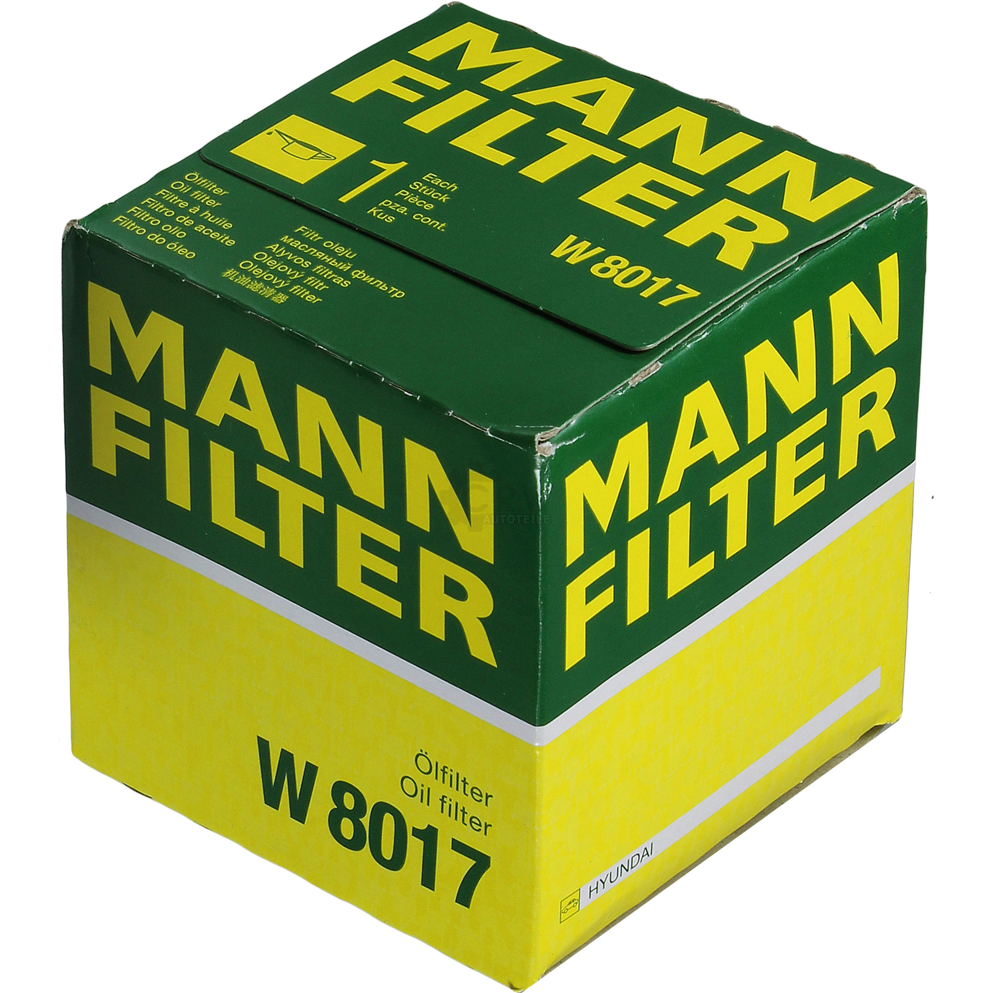 MANN-FILTER Ölfilter W 8017 Oil Filter