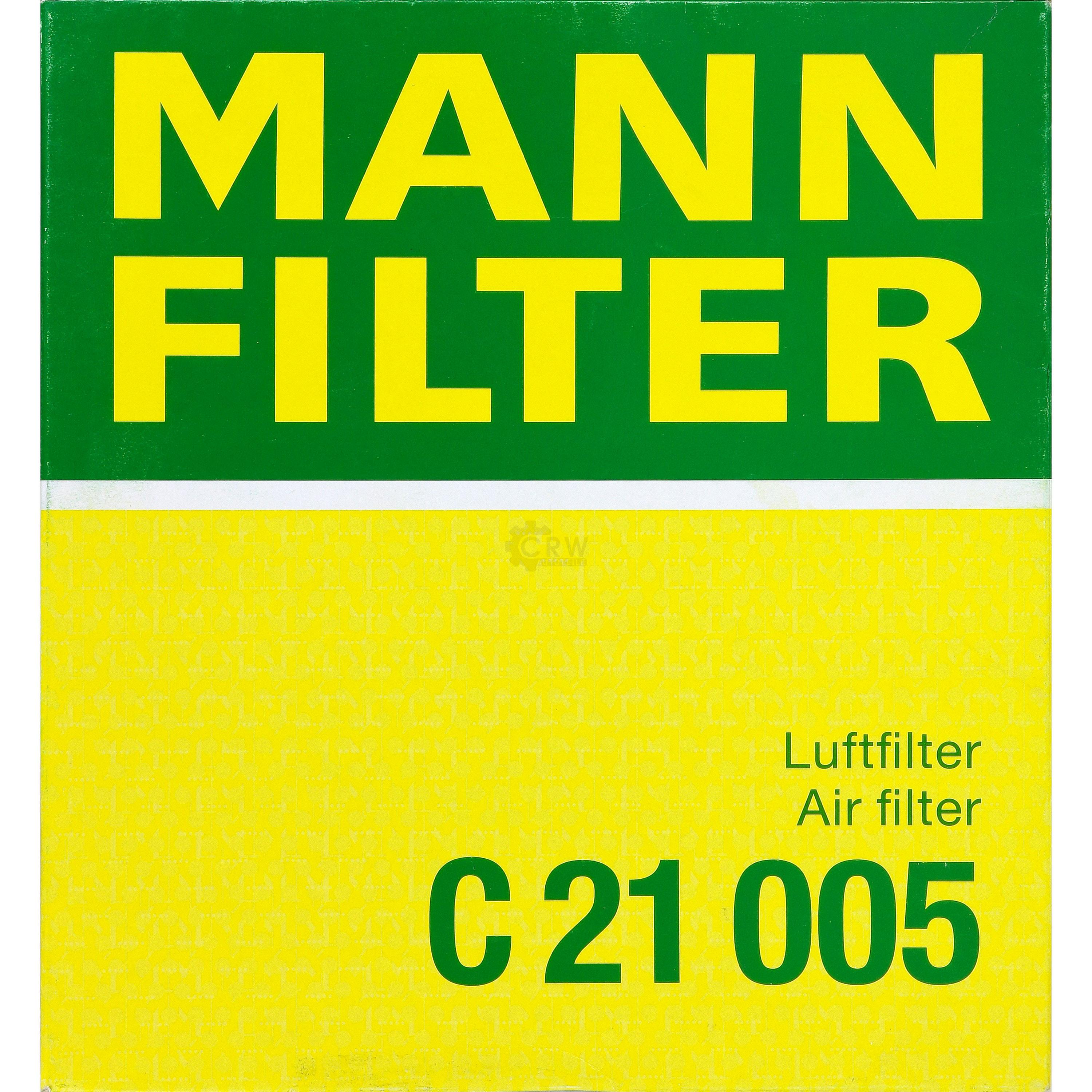 MANN-FILTER Luftfilter für Opel Adam M13 1.0