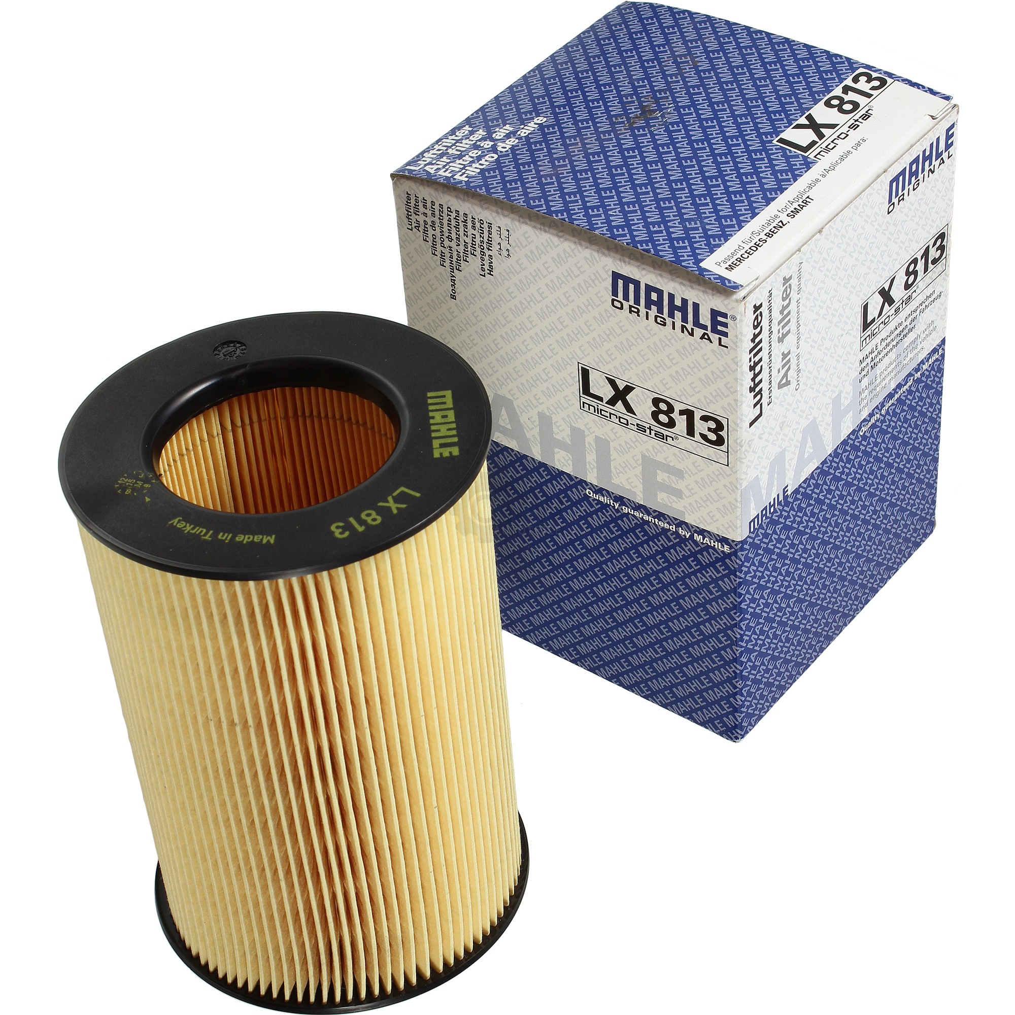 MAHLE Luftfilter passend für Smart Fortwo Coupe 450 0.8 CDI City-Coupe