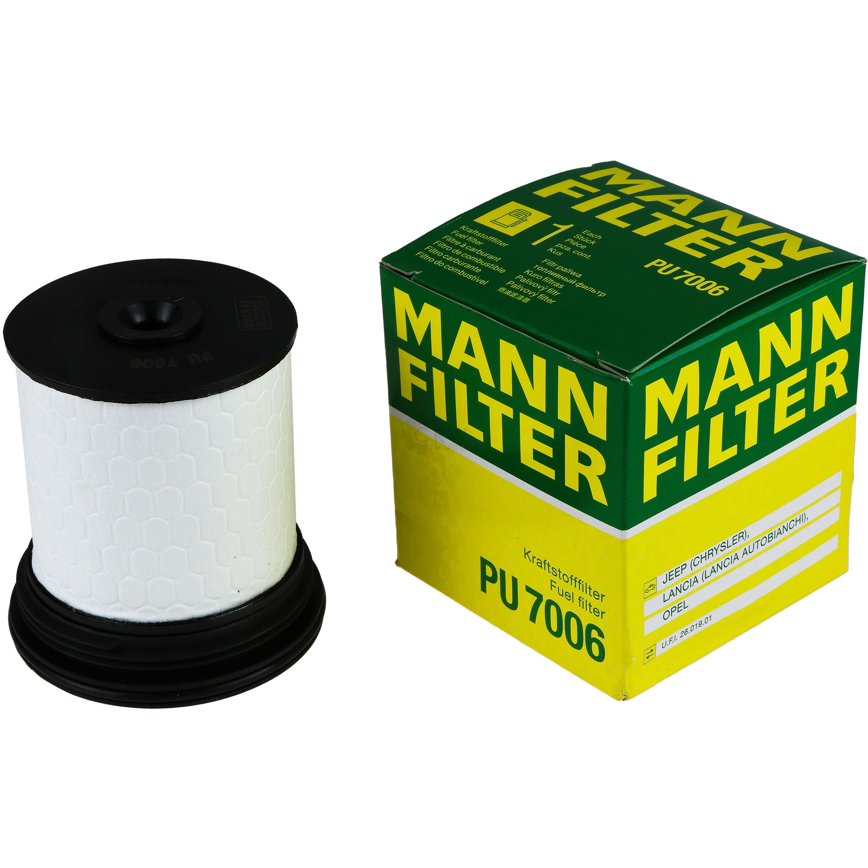 MANN-FILTER Kraftstofffilter PU 7006 Fuel Filter