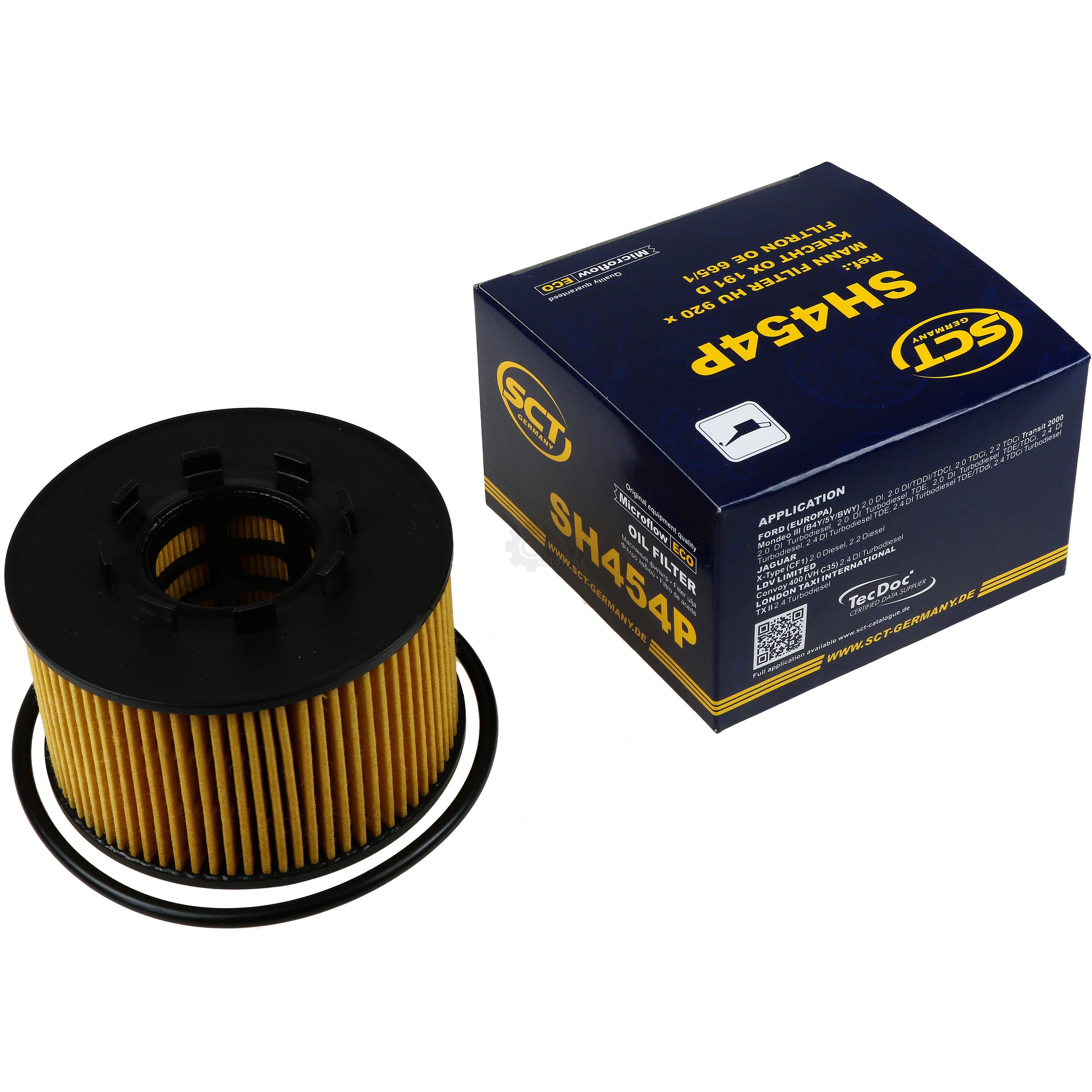 Ölfilter SH 454 P für Jaguar X-Type CF1 Estate CF1_ LTI TX Transit Bus FD_ _ FB_ FS_ FZ_ FC_ B5Y