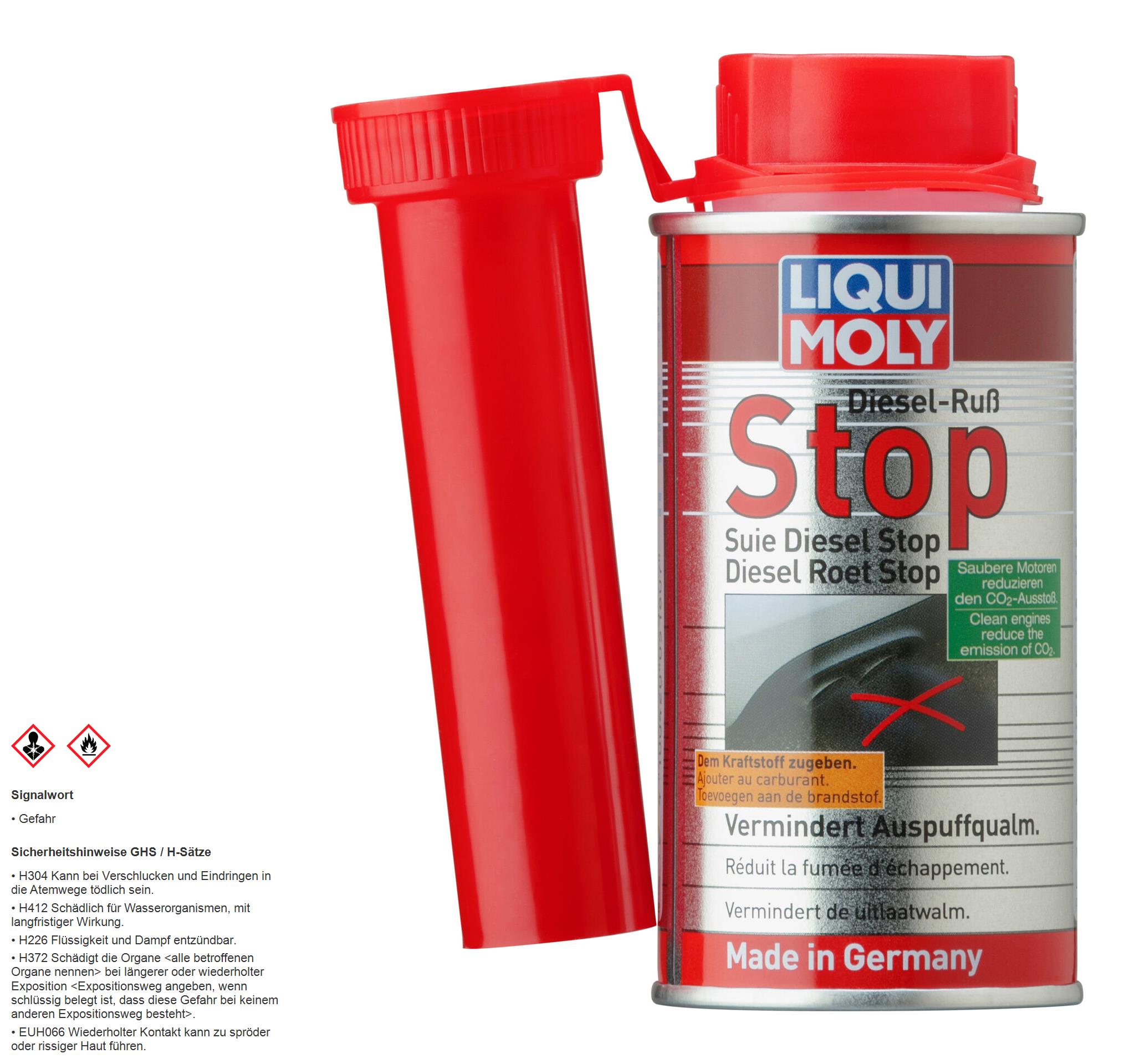 150ml  5180 LIQUI MOLY Diesel Ruß-Stop Additiv Zusatz