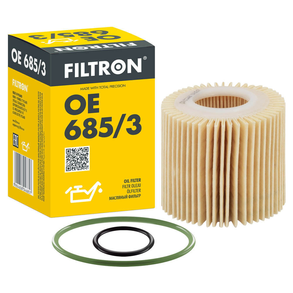 FILTRON OE 685/3 Ölfilter für Toyota Yaris NLP13_ NSP13_ NCP13_ KSP13_