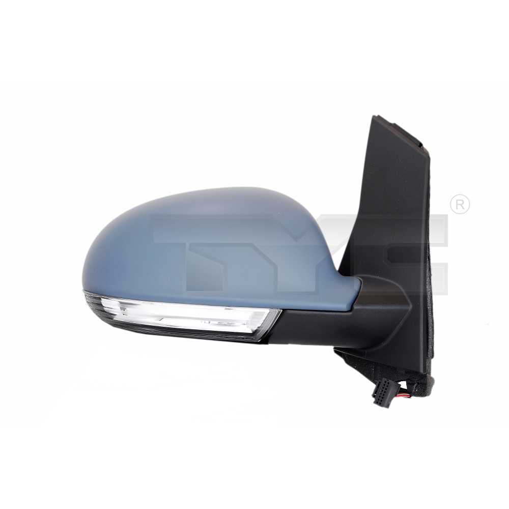 Außenspiegel Spiegel links grundiert passend für VW Golf Plus 5M1 521