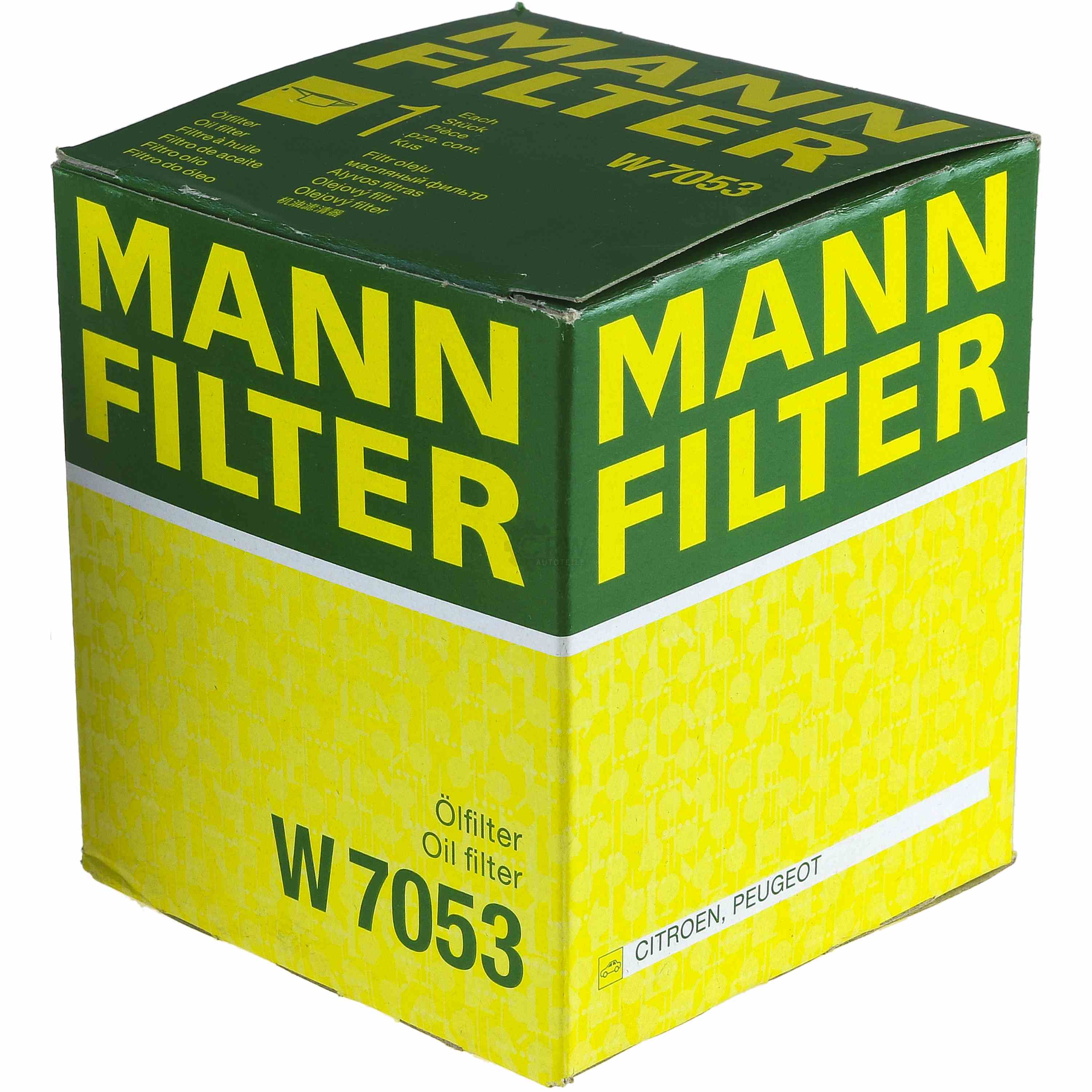 MANN-FILTER Ölfilter W 7053 Oil Filter