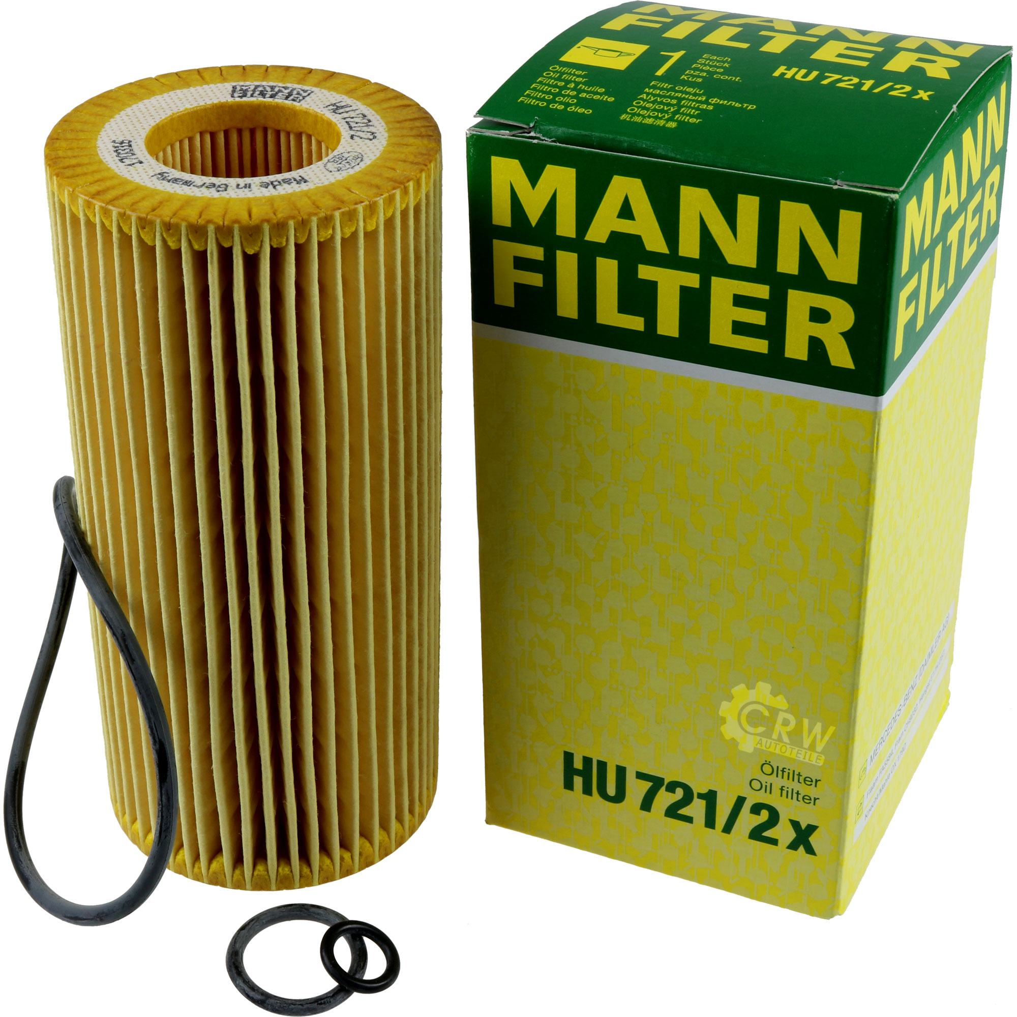 MANN-FILTER Ölfilter HU 721/2 x Oil Filter