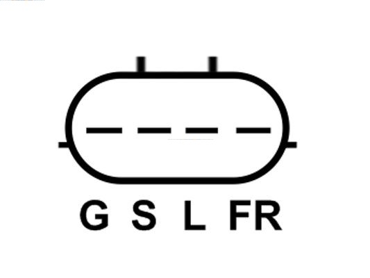 AS-PL Lichtmaschine Generator 130A 12V für Mitsubishi Pajero IV 3.2 DI-D 4WD