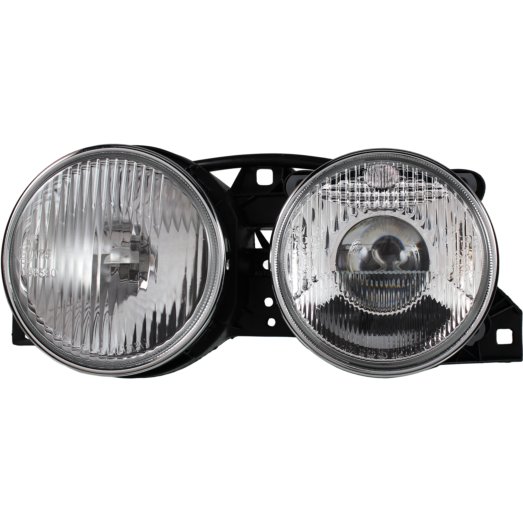 Halogen Scheinwerfer Set für BMW 3 E30 Bj. 09/87-01/92 H1 FUP