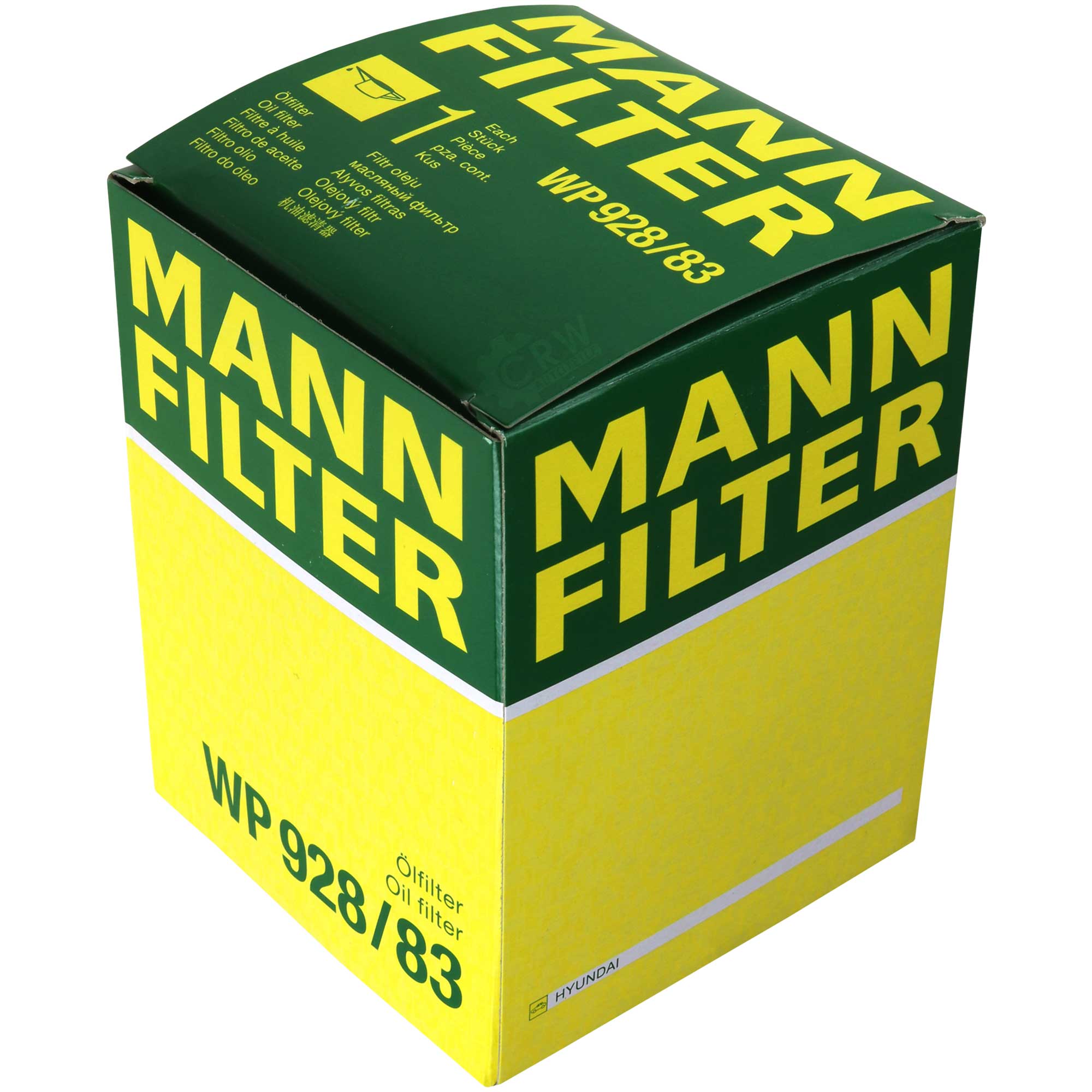 MANN-FILTER Ölfilter WP 928/83 Oil Filter