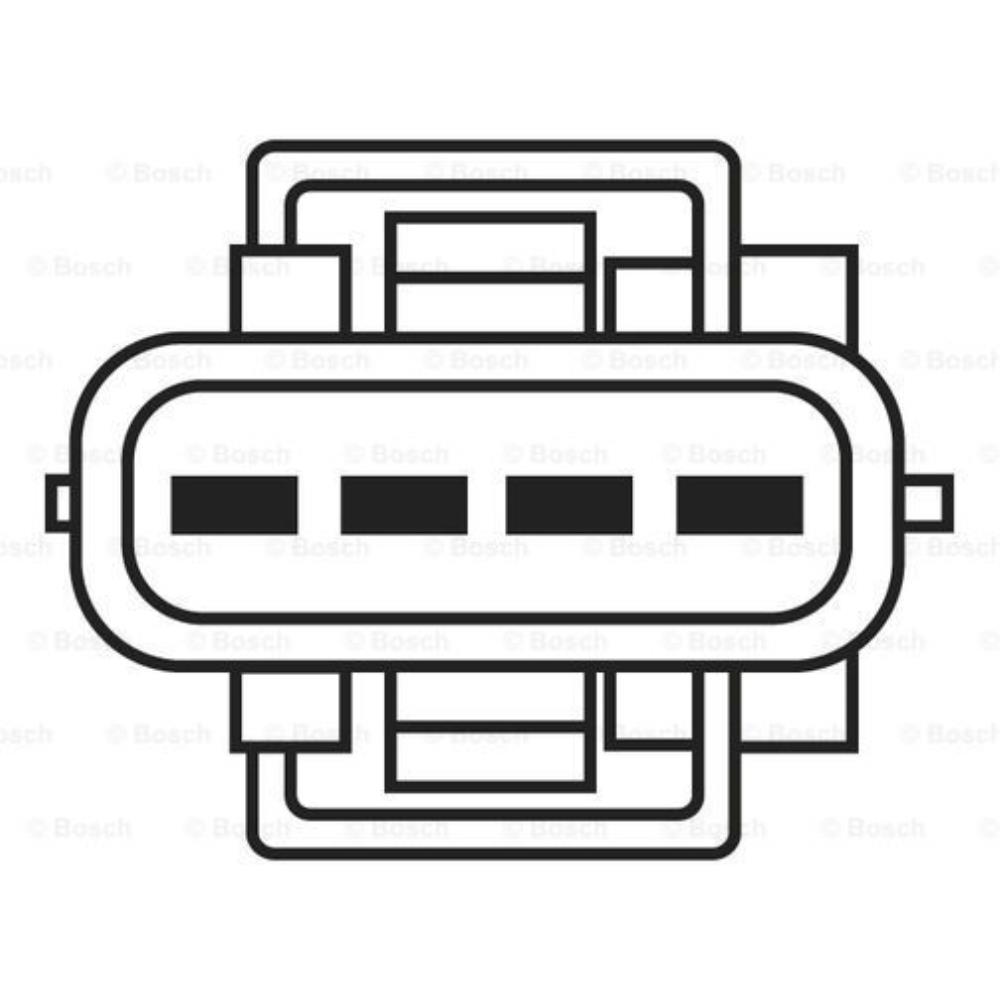 Lambdasonde 0 258 003 672 für Peugeot 106 II 1 206 Schrägheck 2A/C 7A 7C N3 N5