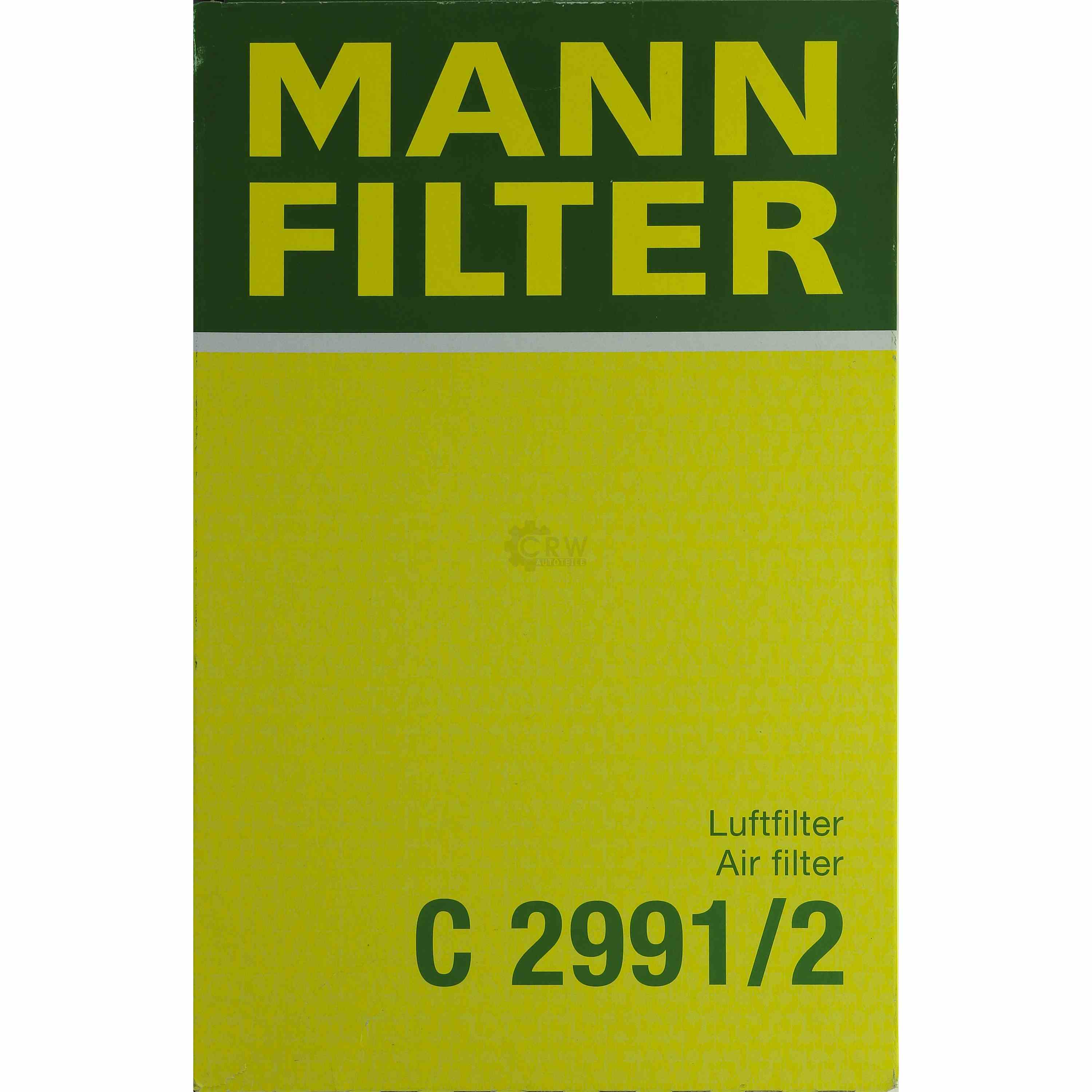 MANN-FILTER Luftfilter für Opel Calibra A 85_ 2.0i Vectra 86_ 87_ 1.8i Cat 1.8