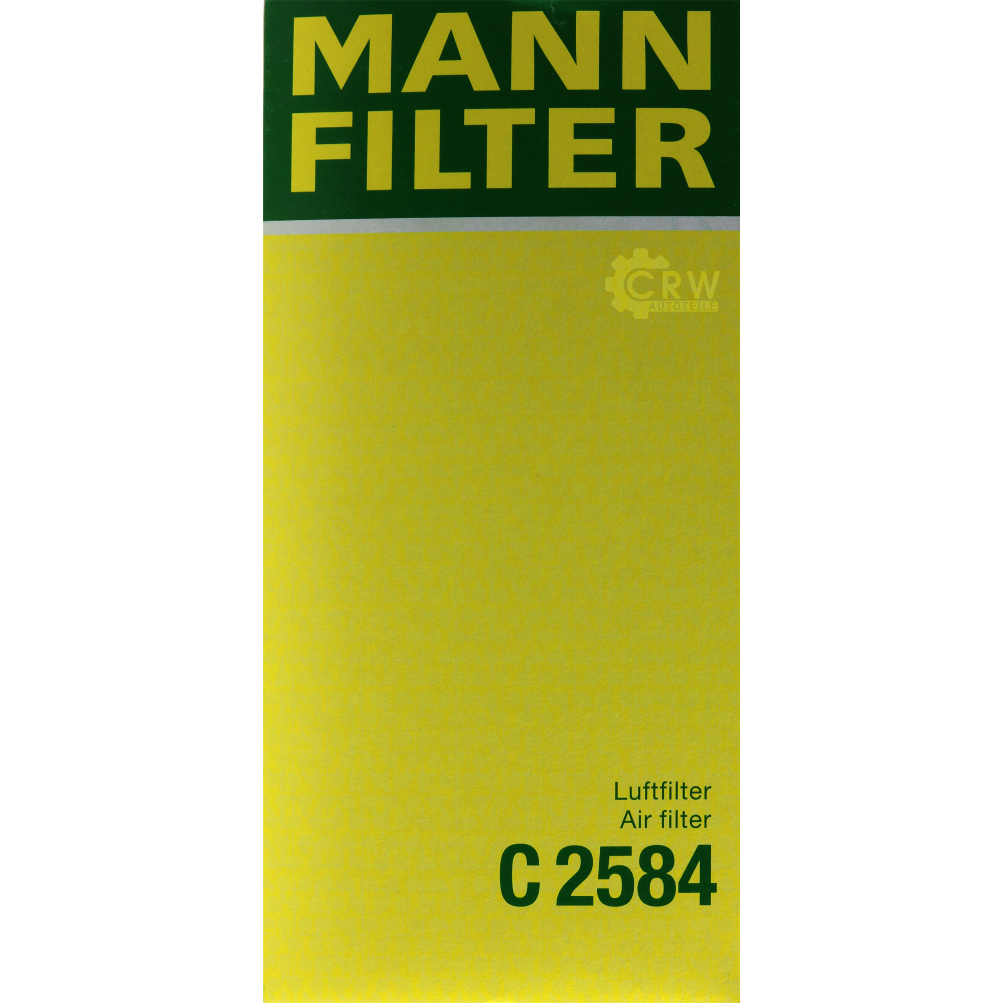 MANN-FILTER Luftfilter für Mitsubishi Colt VI Z3_A Z2_A 1.3 1.1 RG 1.5 Smart